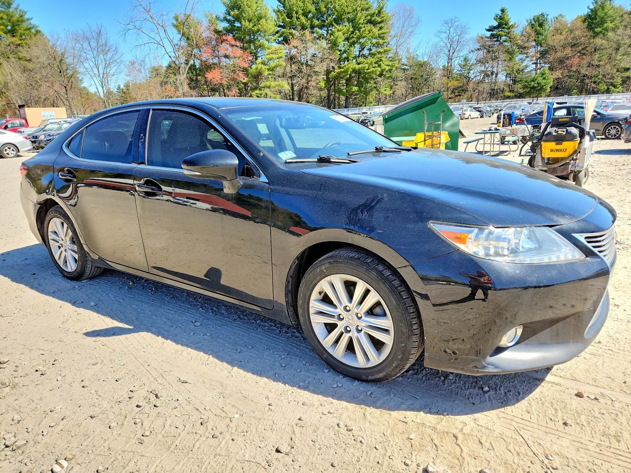 2014 Lexus Es 350 Black vin: JTHBK1GG0E2110049