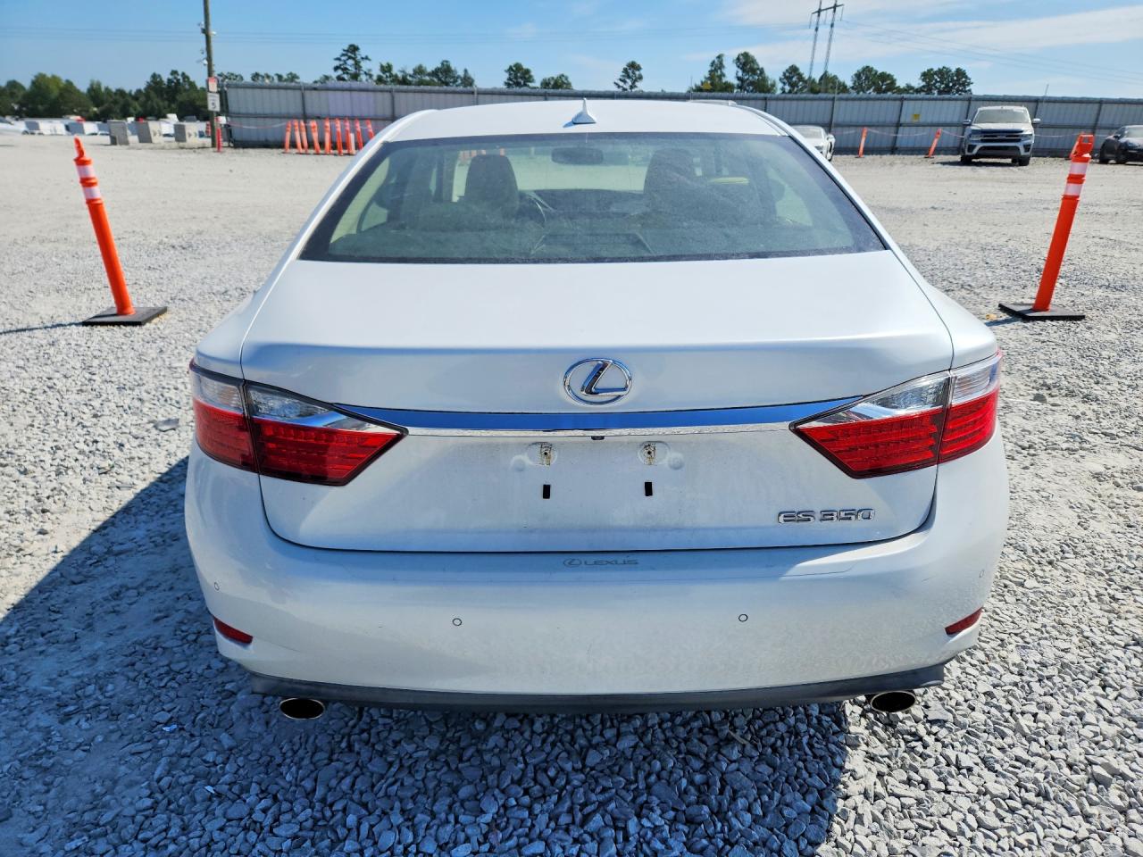 2014 Lexus Es 350 White vin: JTHBK1GG0E2110102