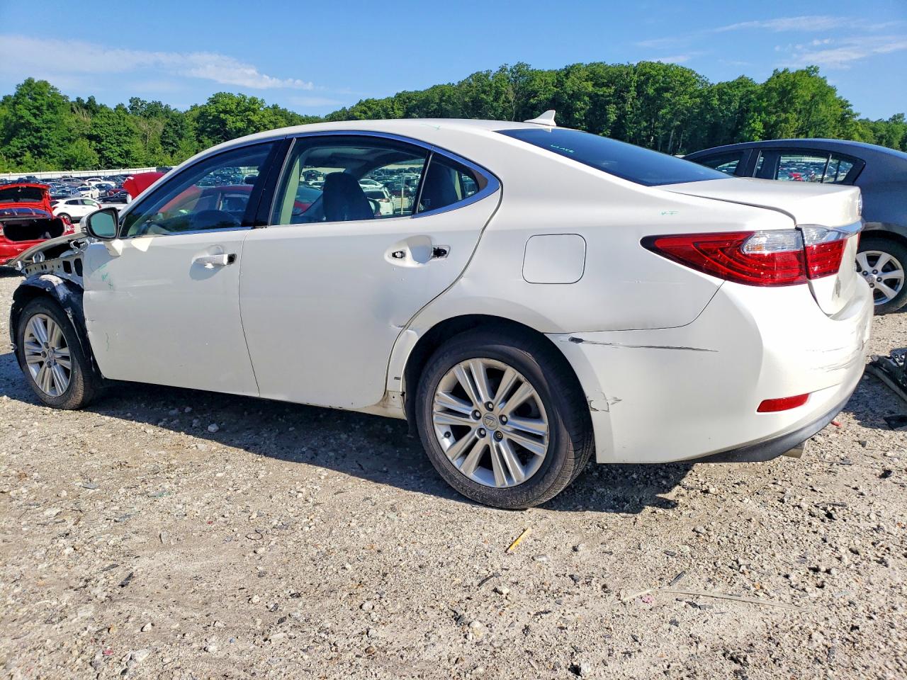 2014 Lexus Es 350 White vin: JTHBK1GG0E2112142