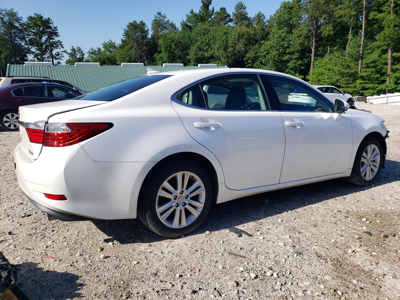 2014 Lexus Es 350 White vin: JTHBK1GG0E2112142