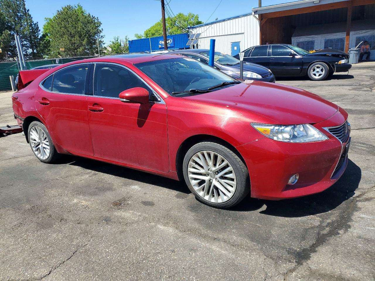 2014 Lexus Es 350 Red vin: JTHBK1GG0E2112433