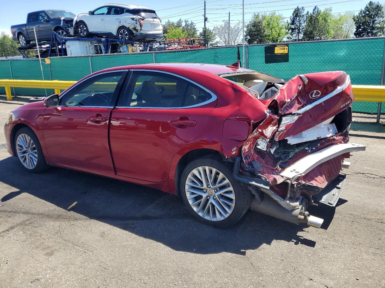 2014 Lexus Es 350 Red vin: JTHBK1GG0E2112433