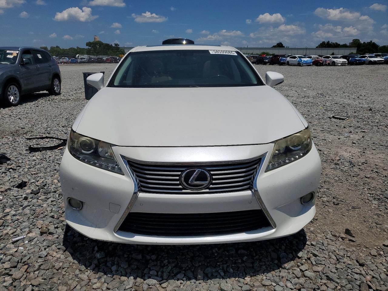 2014 Lexus Es 350 White vin: JTHBK1GG0E2113582