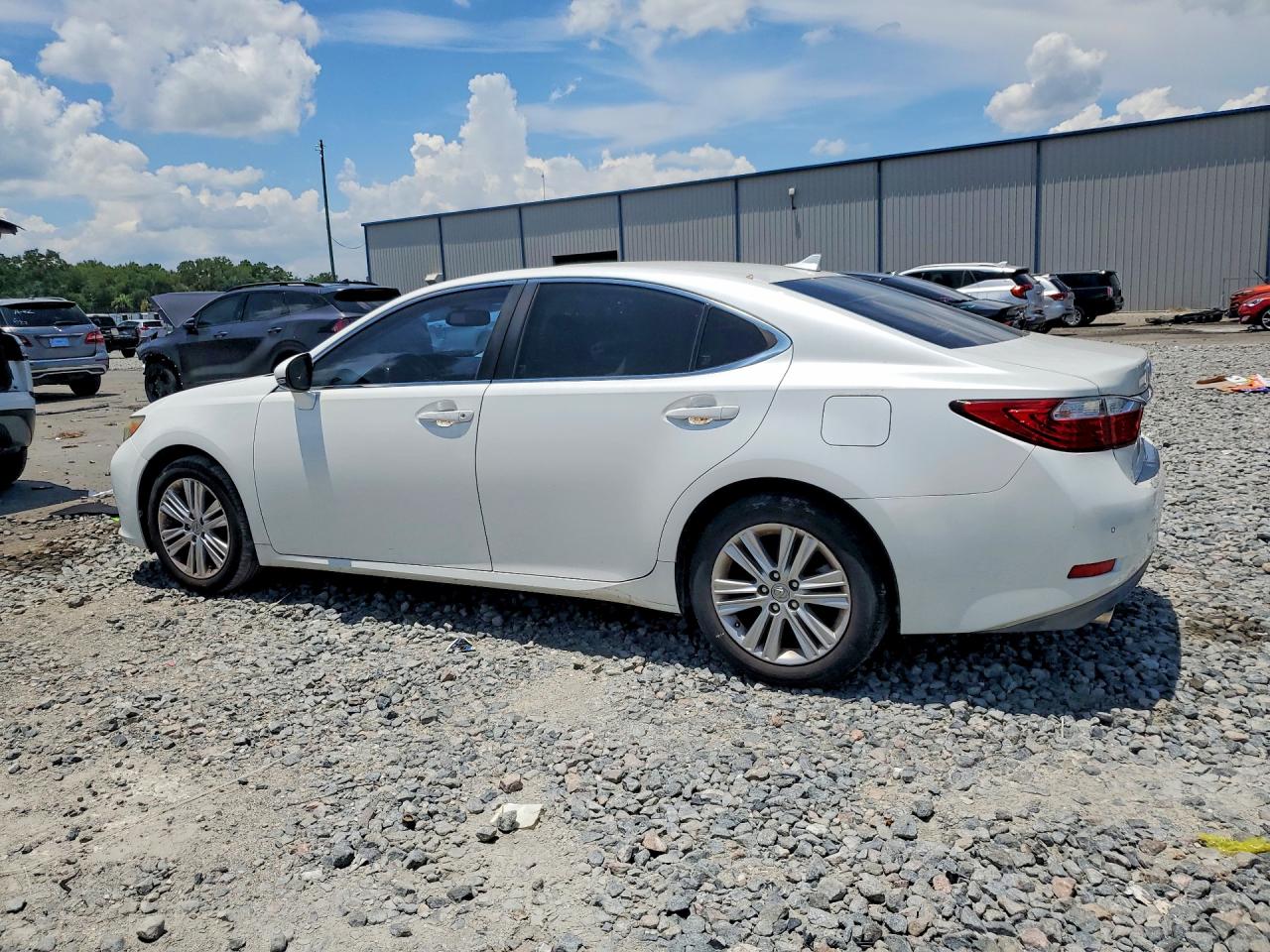 2014 Lexus Es 350 White vin: JTHBK1GG0E2113582