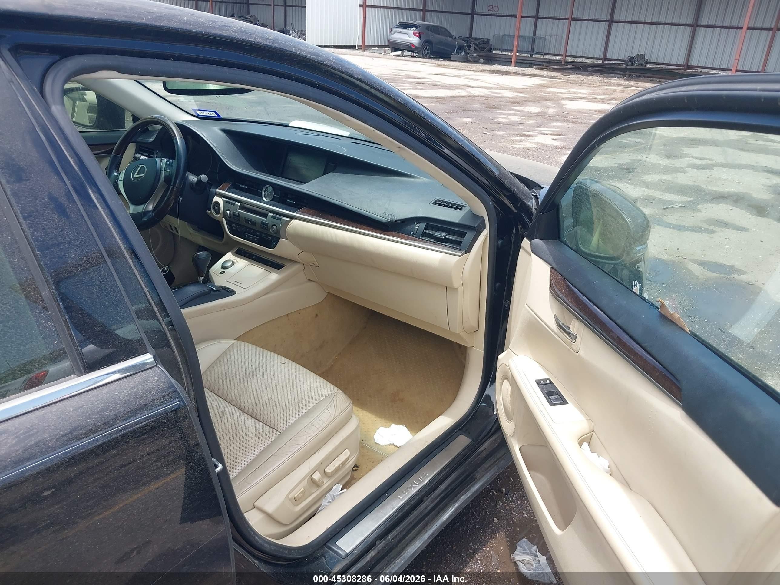 2014 Lexus Es 350   Черный vin: JTHBK1GG0E2122265