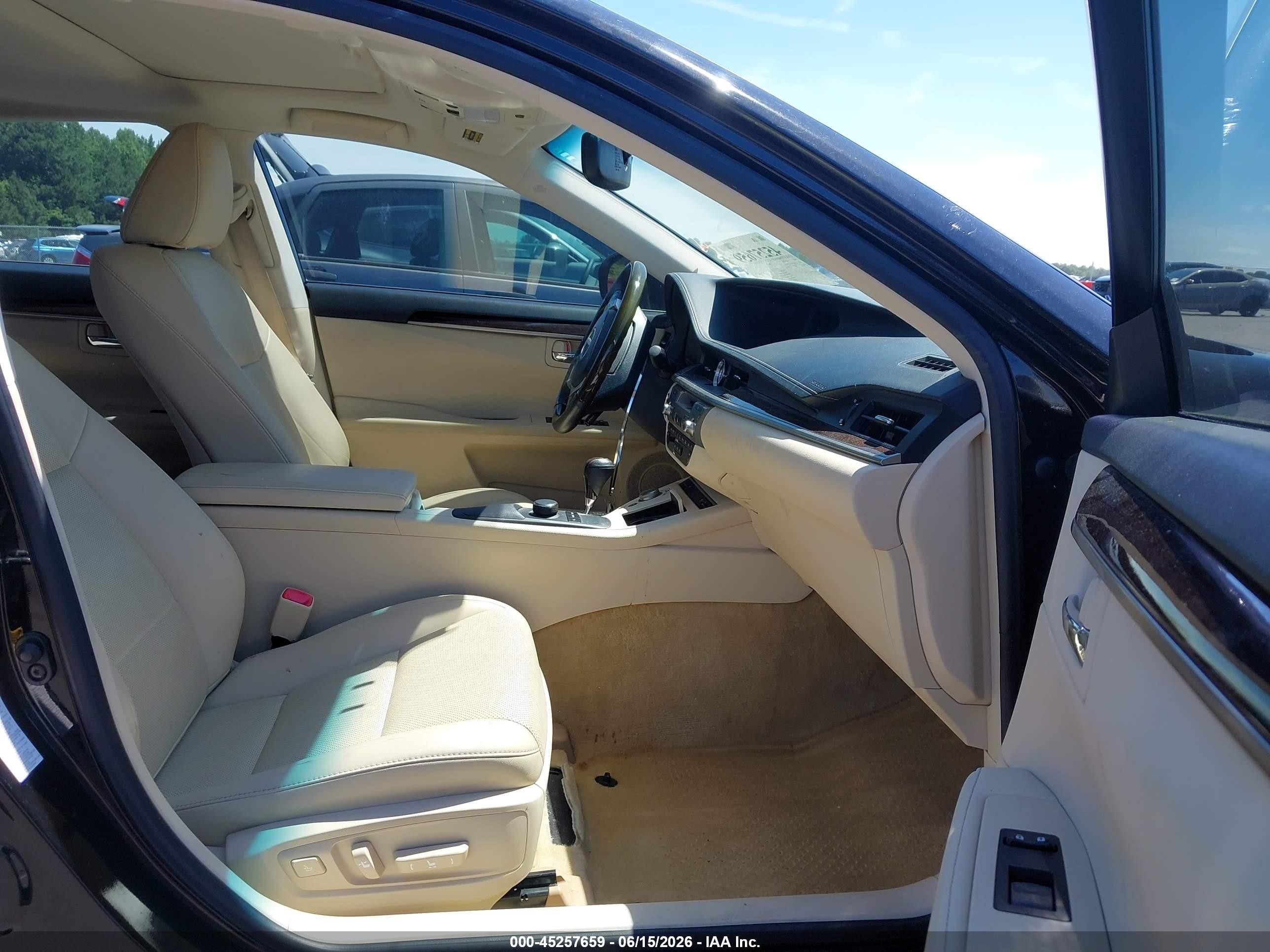2014 Lexus Es 350 Black vin: JTHBK1GG0E2126333