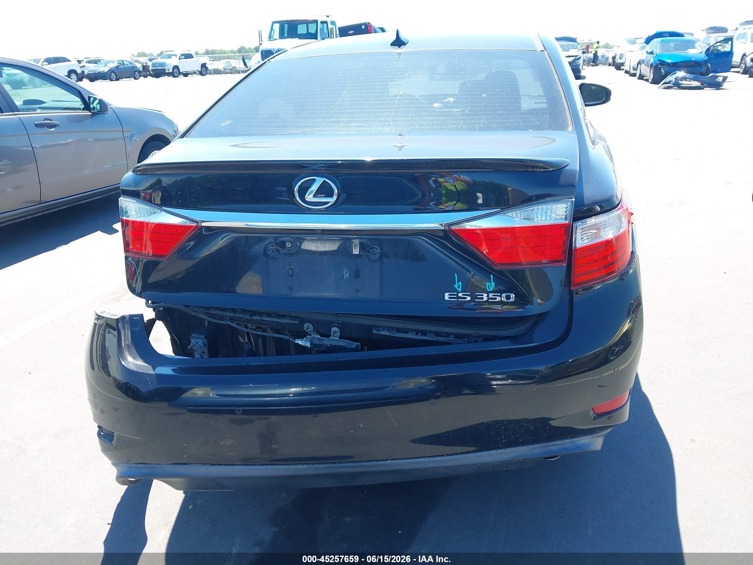 2014 Lexus Es 350 Black vin: JTHBK1GG0E2126333