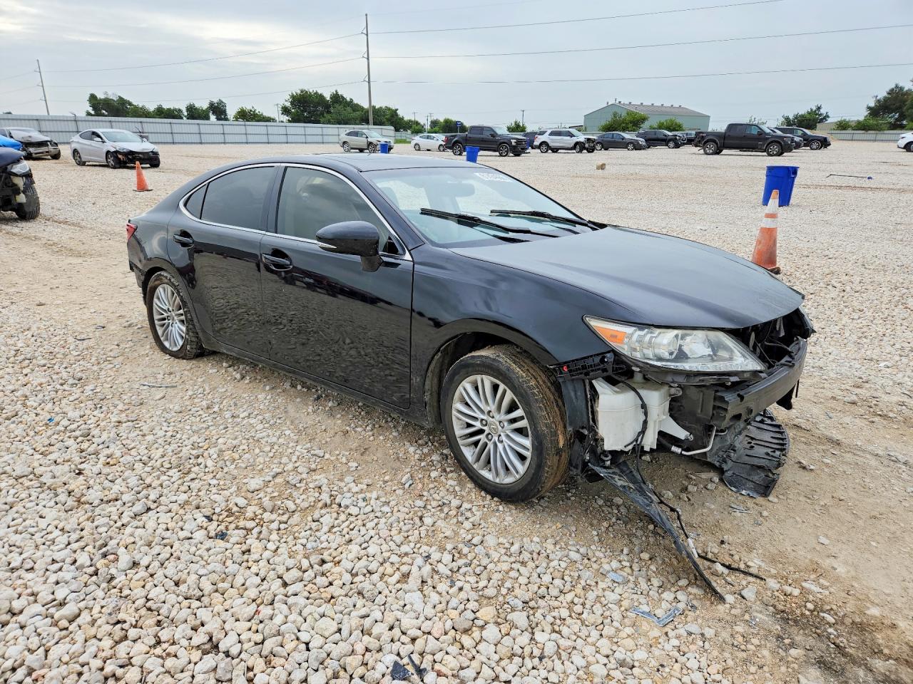 2014 Lexus Es 350 Black vin: JTHBK1GG0E2127286