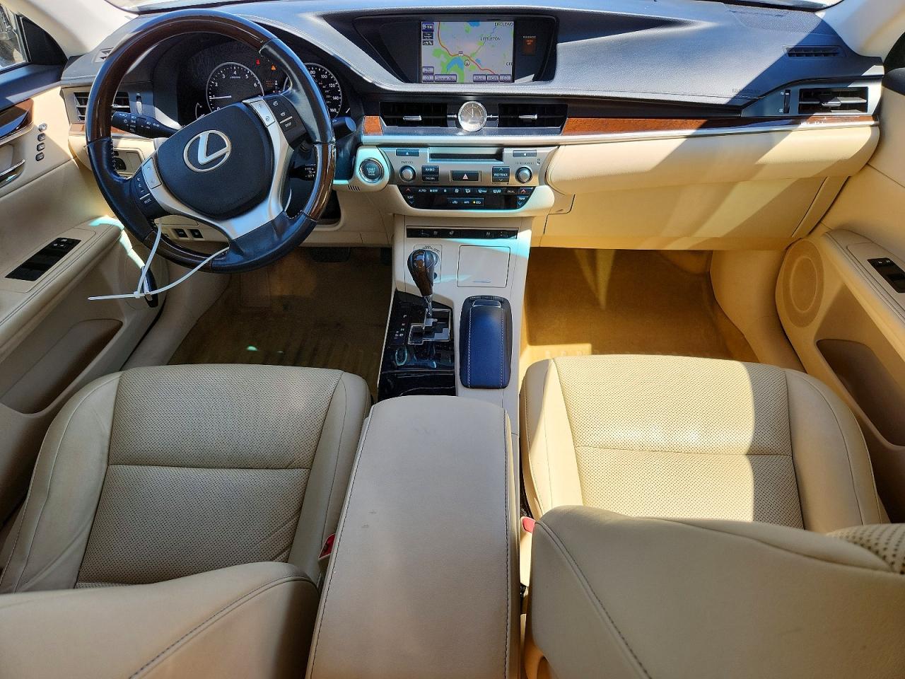 2014 Lexus Es 350 Белый vin: JTHBK1GG0E2127756