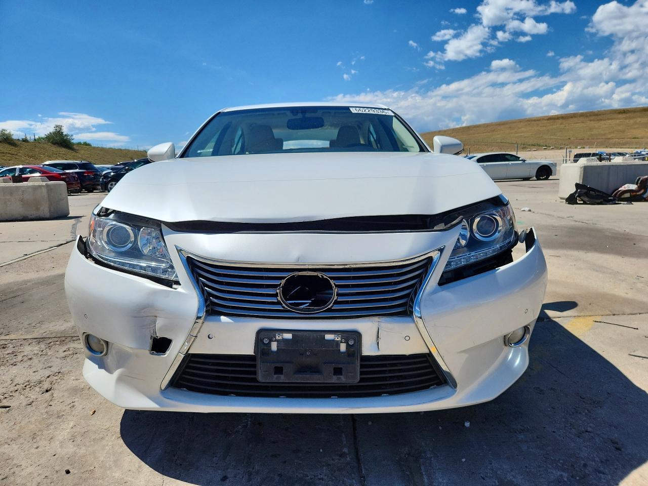 2014 Lexus Es 350 Белый vin: JTHBK1GG0E2127756