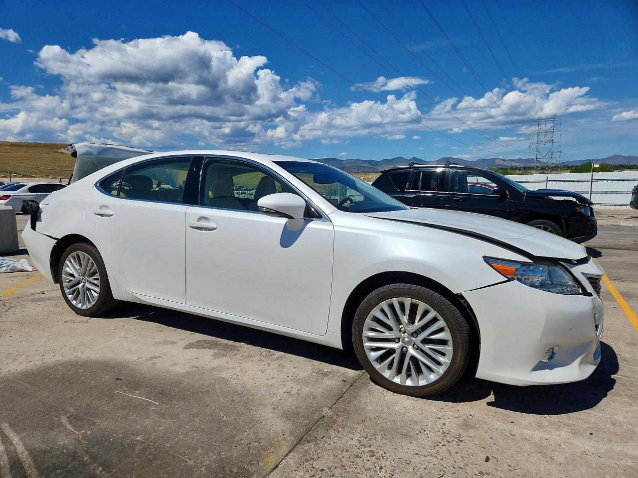 2014 Lexus Es 350 Белый vin: JTHBK1GG0E2127756