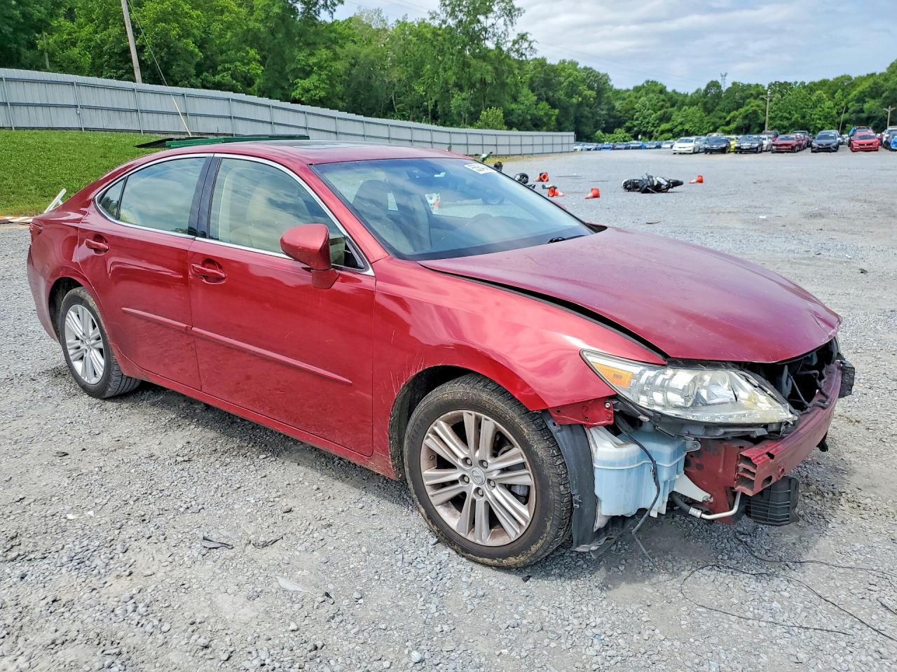 2014 Lexus Es 350 Red vin: JTHBK1GG0E2129846