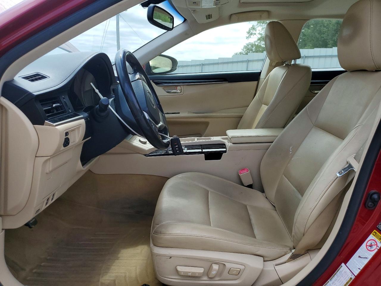 2014 Lexus Es 350 Red vin: JTHBK1GG0E2129846