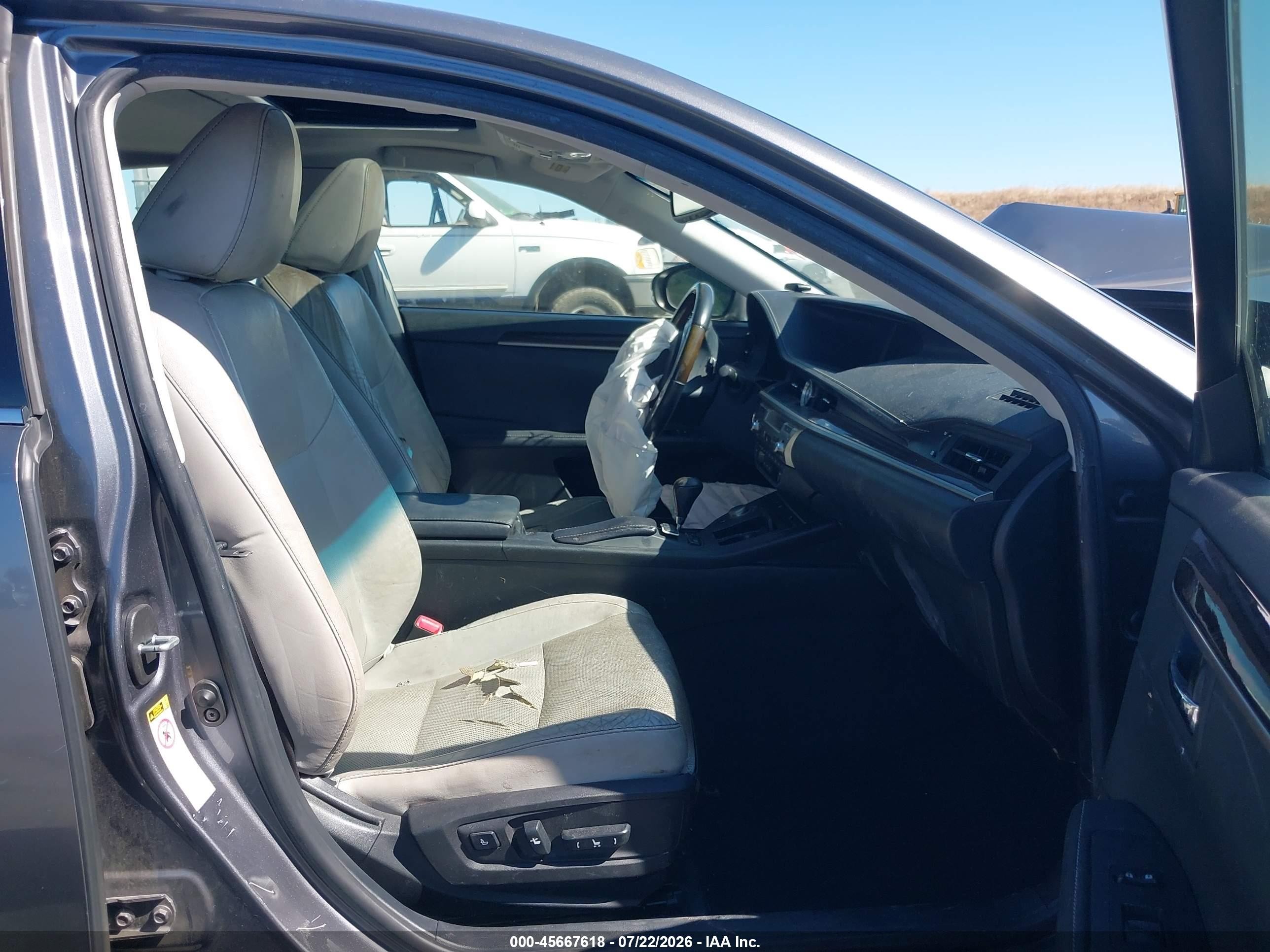 2014 Lexus Es 350   Gray vin: JTHBK1GG0E2130429