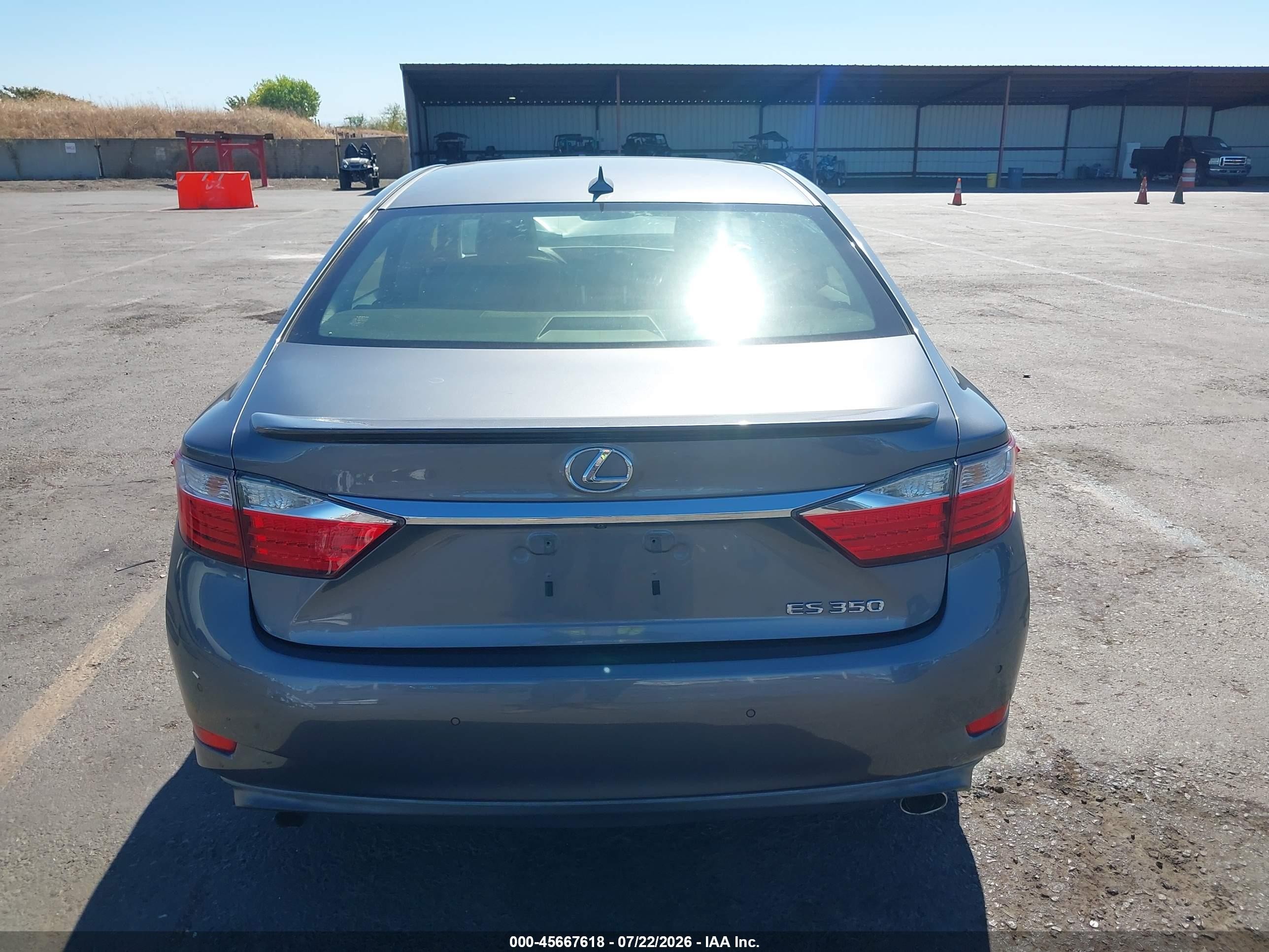 2014 Lexus Es 350   Gray vin: JTHBK1GG0E2130429