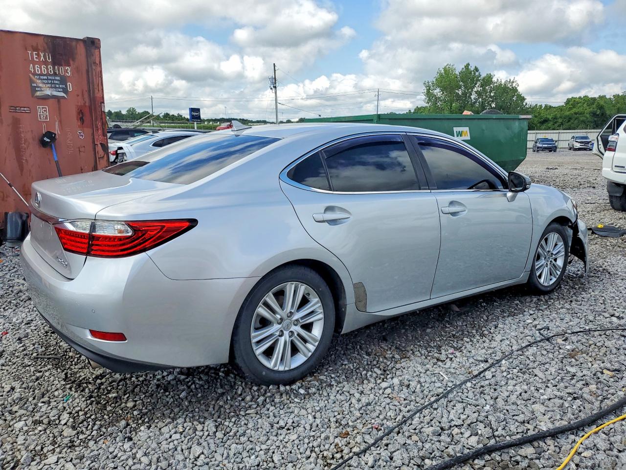 2014 Lexus Es 350 Silver vin: JTHBK1GG0E2131841