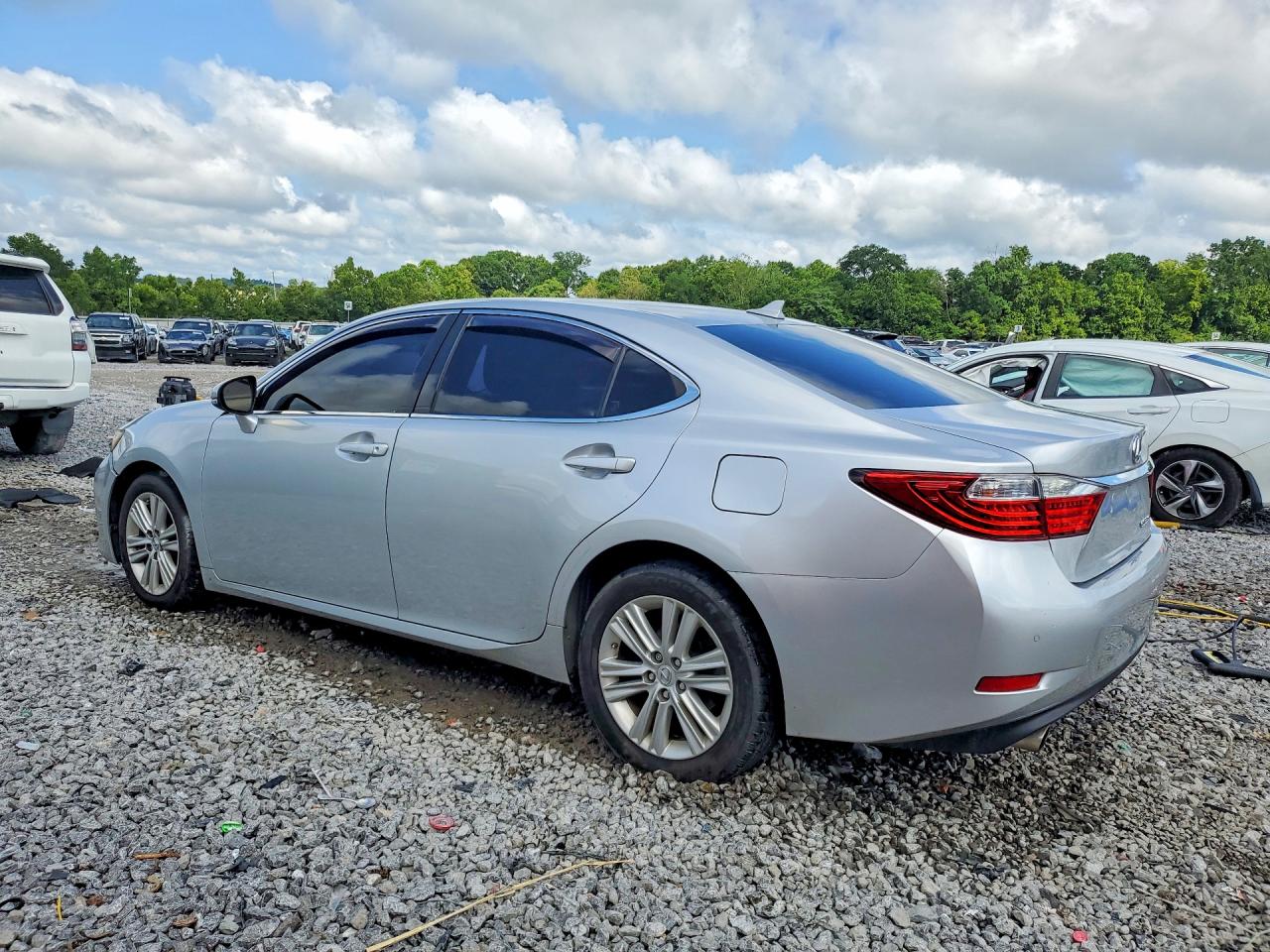 2014 Lexus Es 350 Silver vin: JTHBK1GG0E2131841