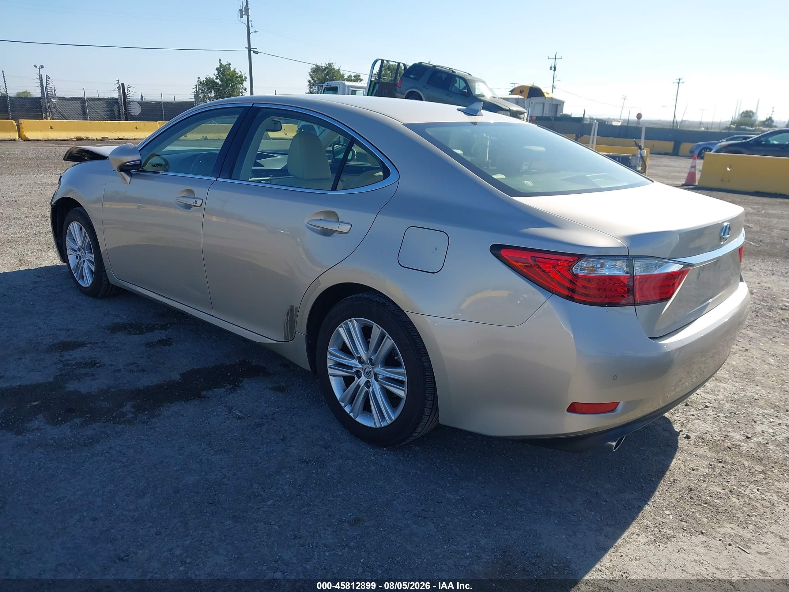 2014 Lexus Es 350   Gold vin: JTHBK1GG0E2132147