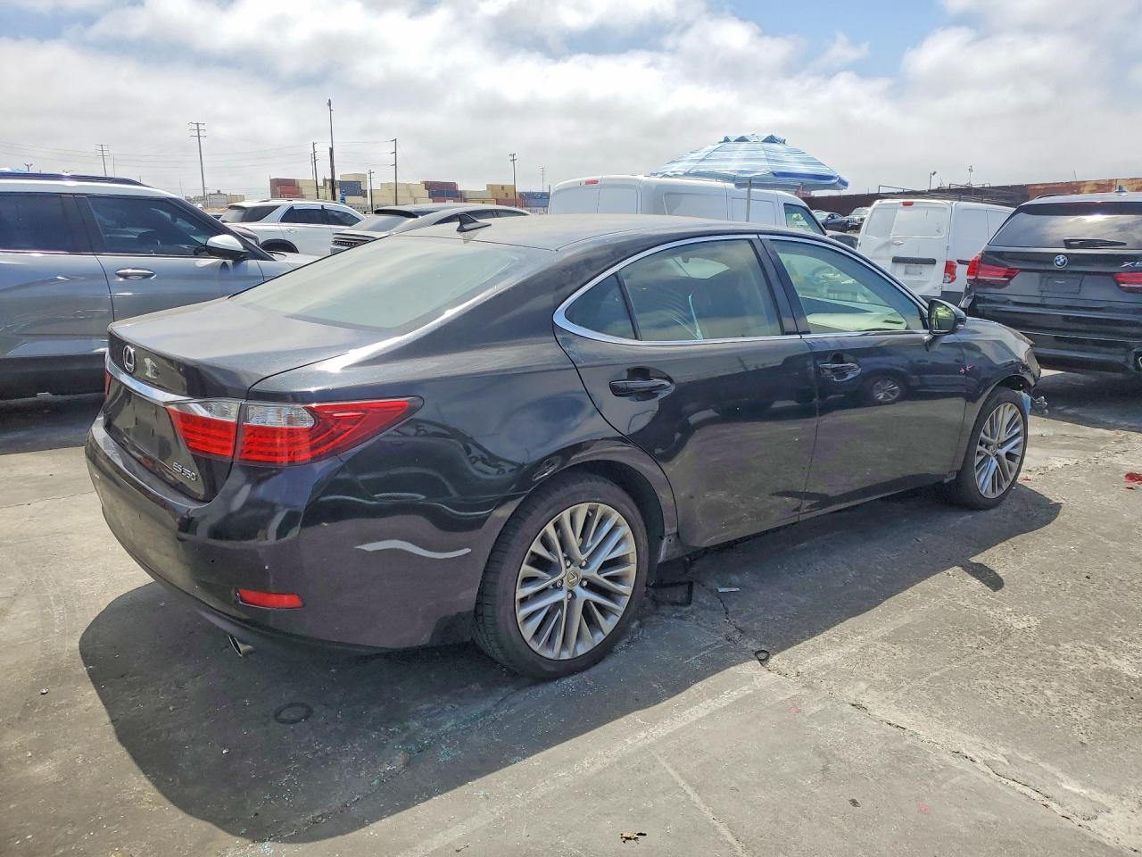 2014 Lexus Es 350 Black vin: JTHBK1GG0E2134836