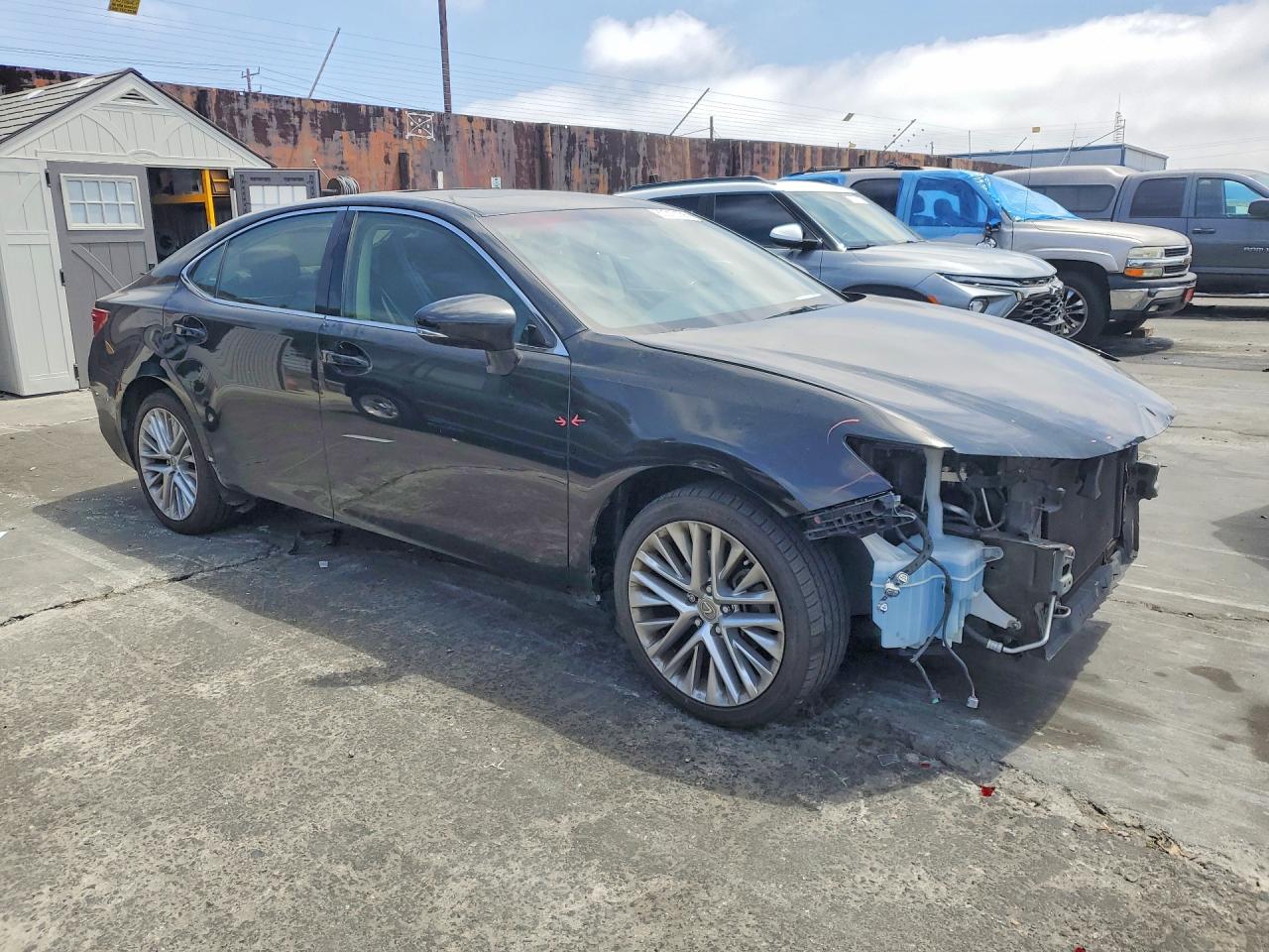 2014 Lexus Es 350 Black vin: JTHBK1GG0E2134836