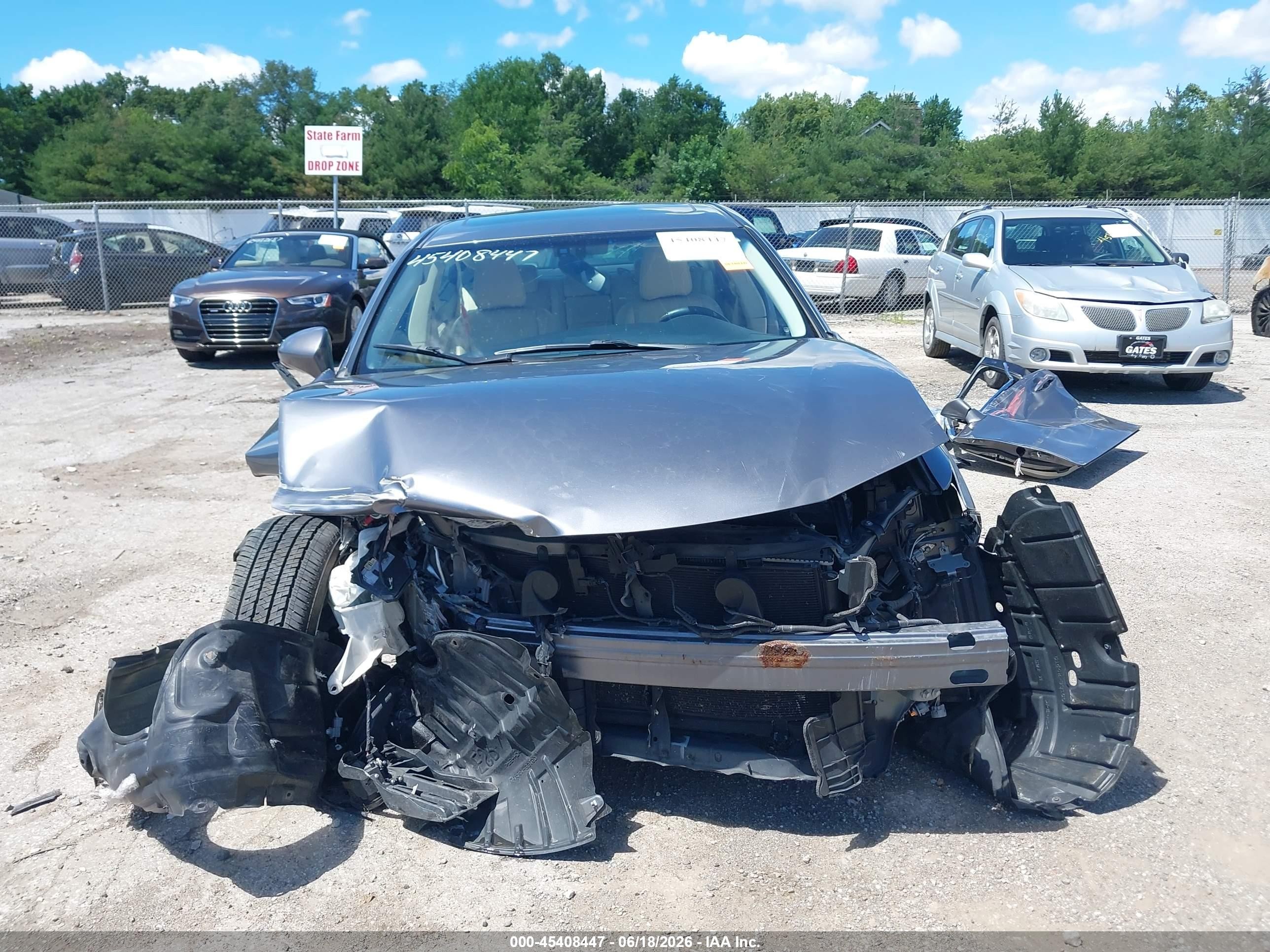 2014 Lexus Es 350   Серый vin: JTHBK1GG0E2142791