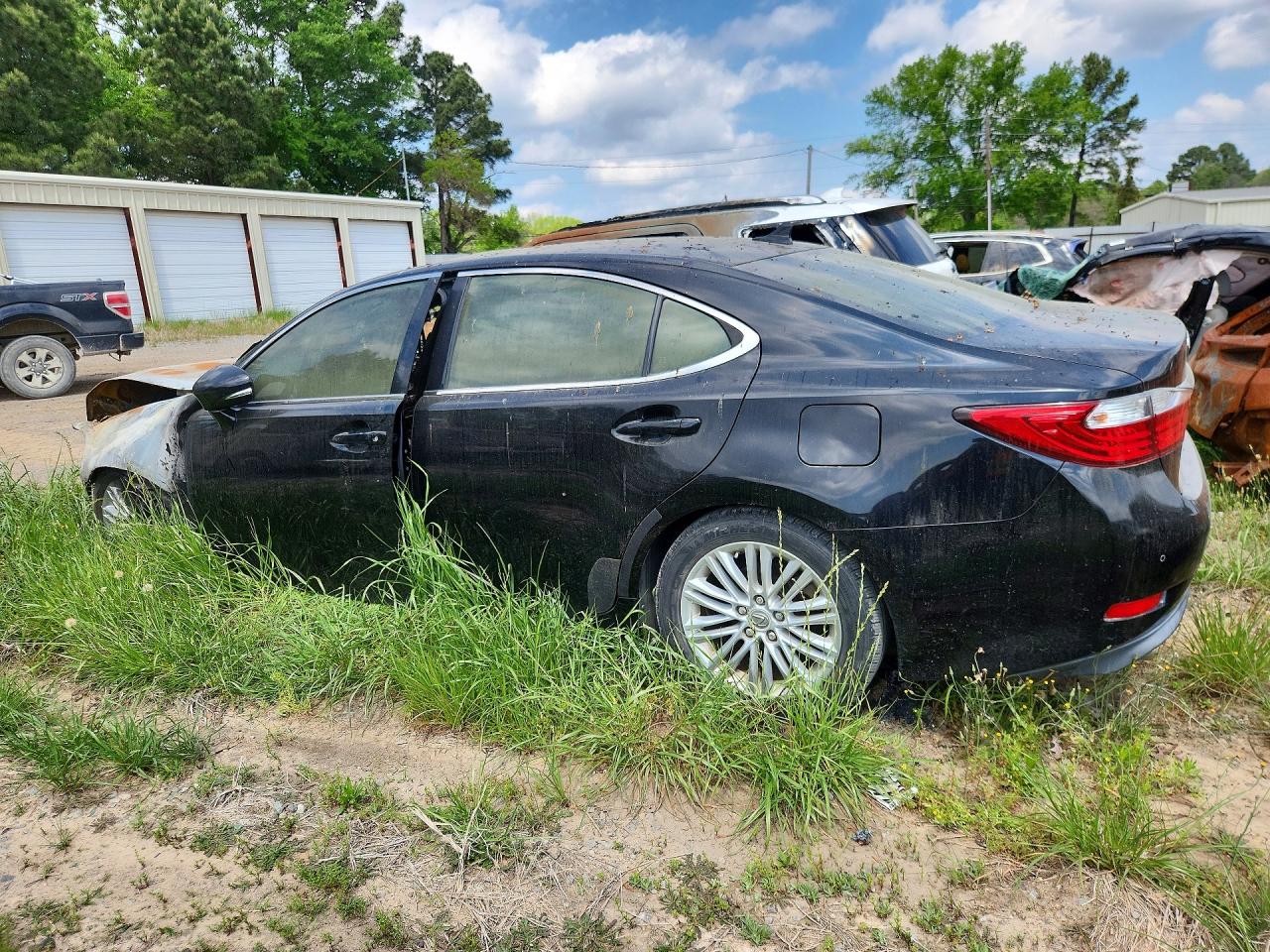 2014 Lexus Es 350 Base Black vin: JTHBK1GG0E2143956