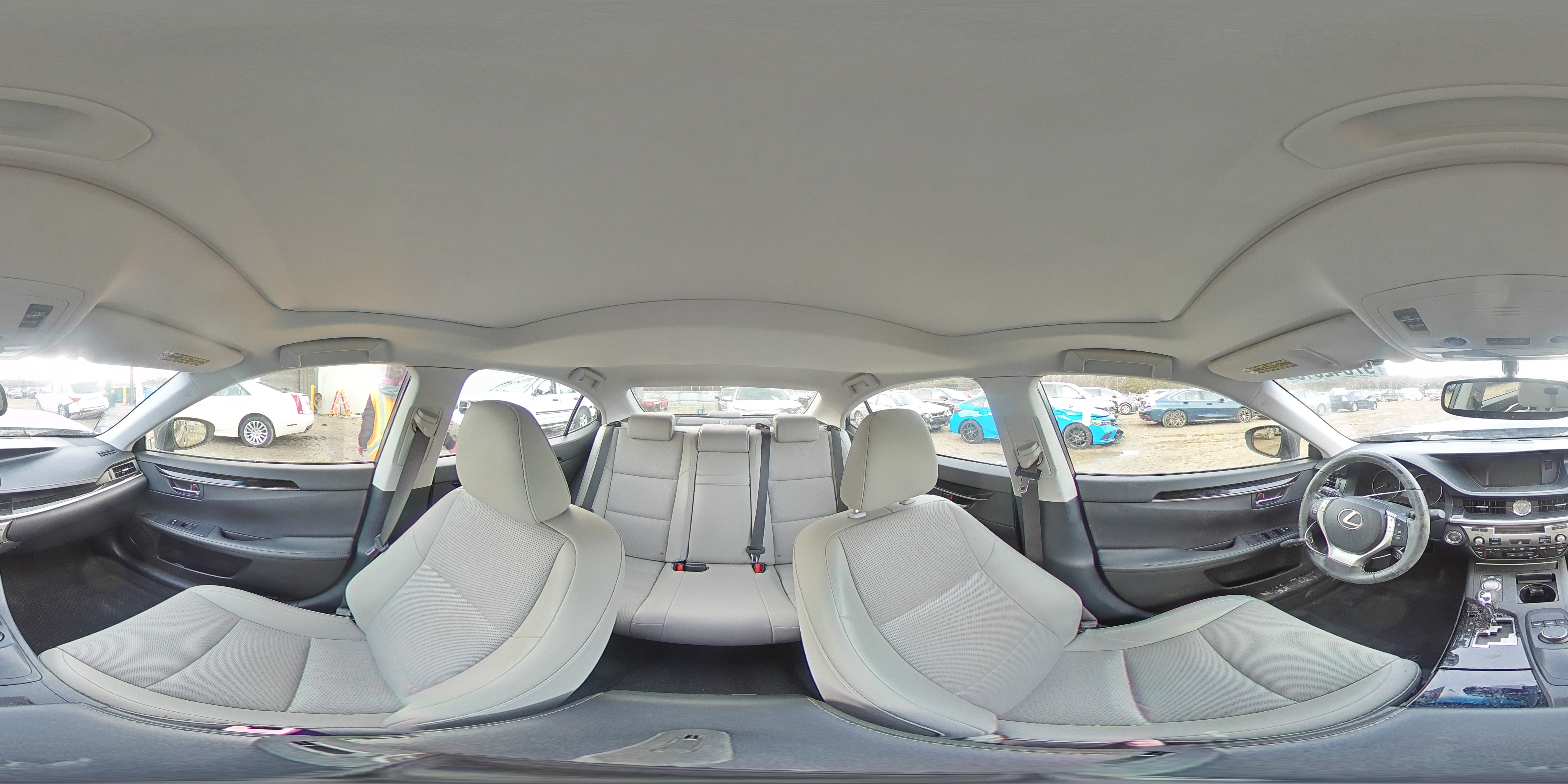 2015 Lexus Es 350 Gray vin: JTHBK1GG0F2155123