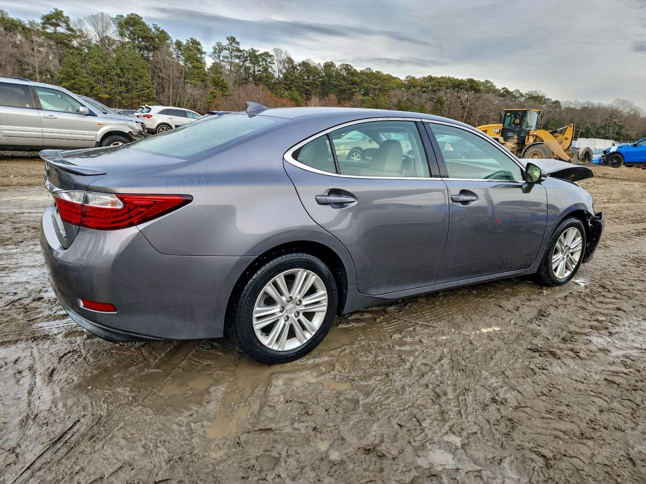 2015 Lexus Es 350 Gray vin: JTHBK1GG0F2155123