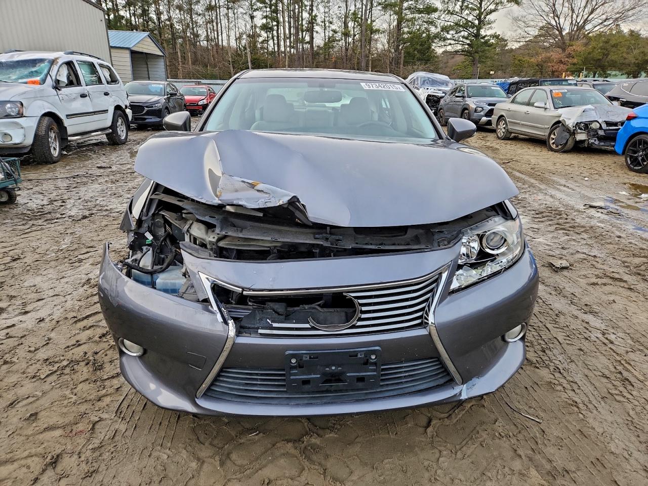 2015 Lexus Es 350 Gray vin: JTHBK1GG0F2155123
