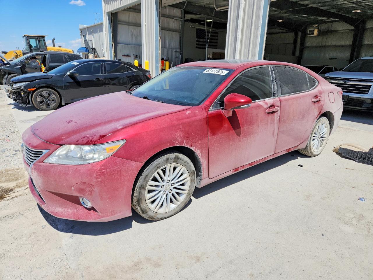 2015 Lexus Es 350 Red vin: JTHBK1GG0F2163786