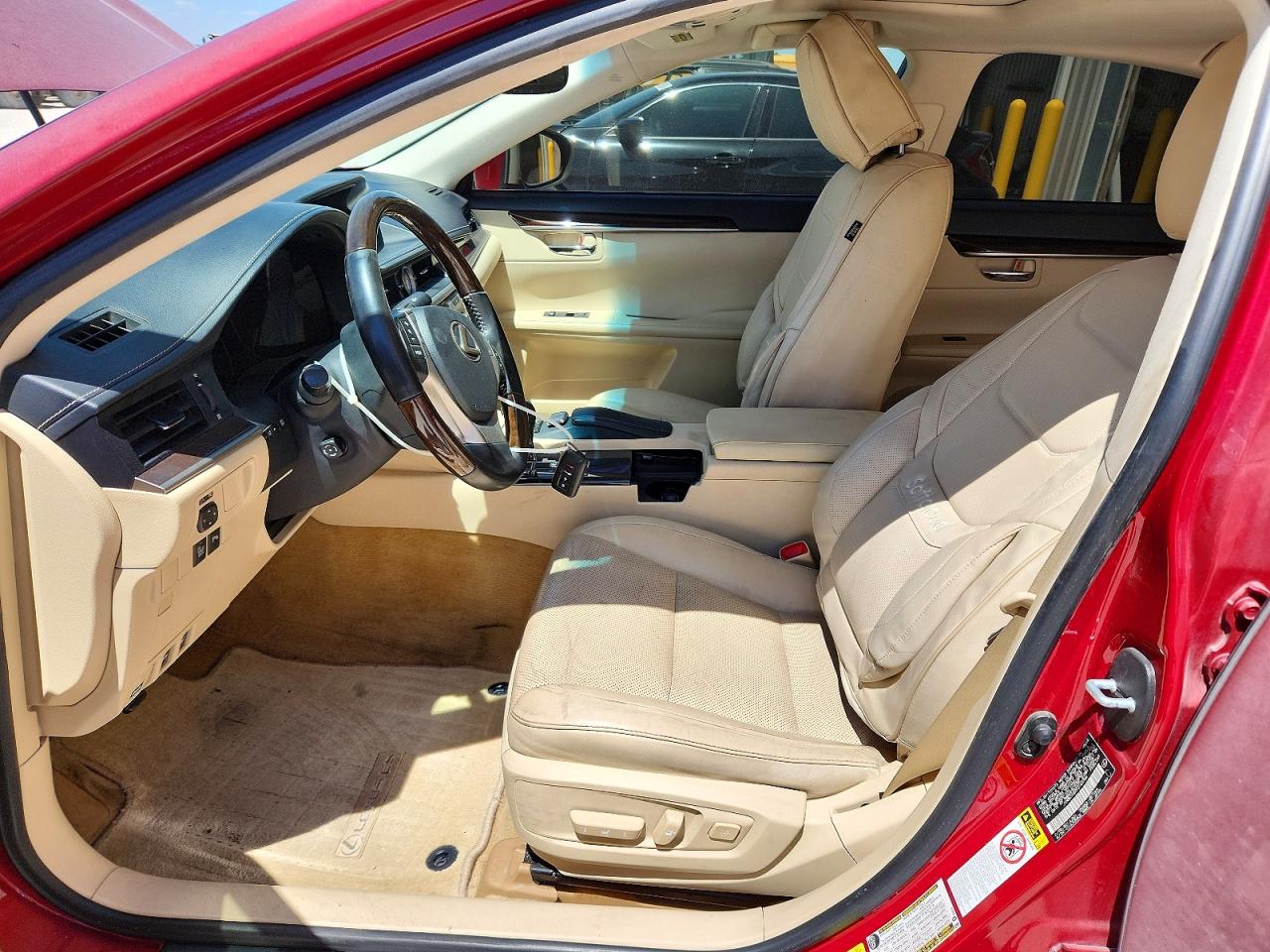 2015 Lexus Es 350 Red vin: JTHBK1GG0F2163786