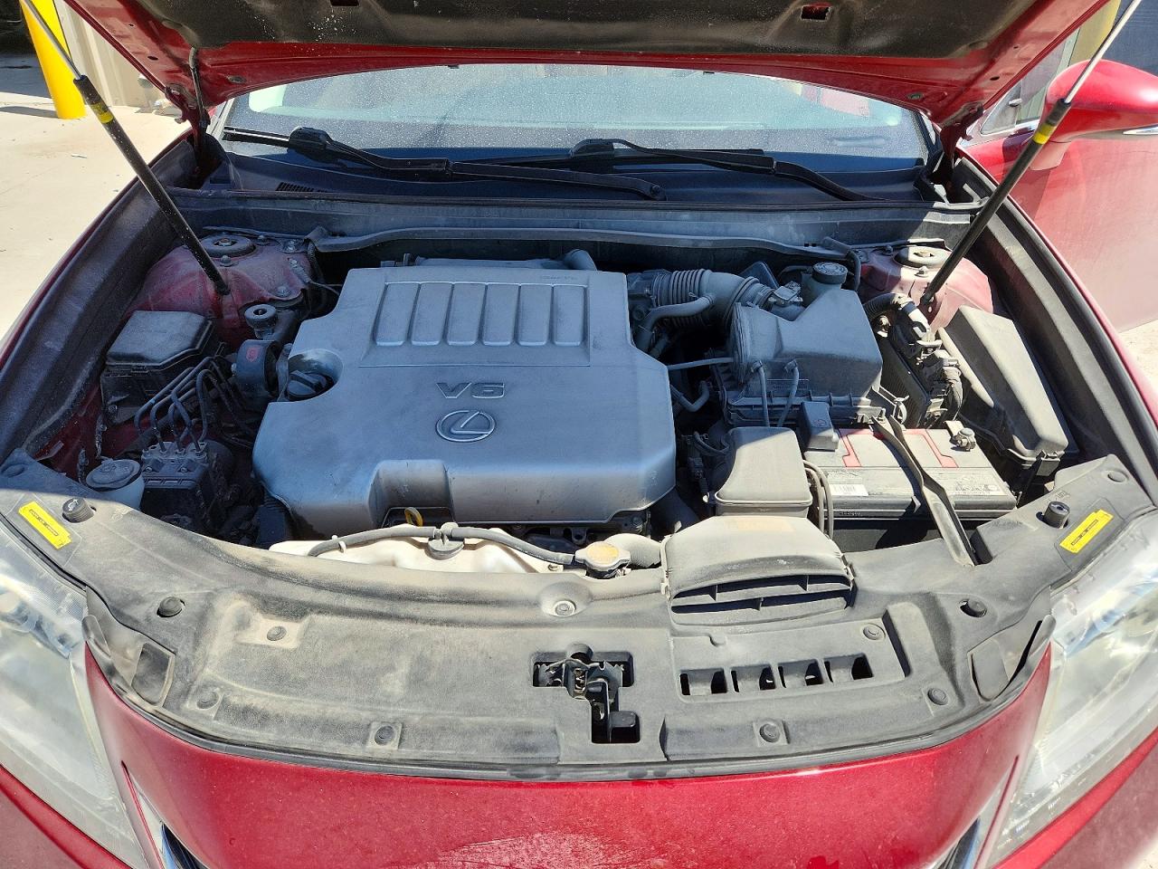 2015 Lexus Es 350 Red vin: JTHBK1GG0F2163786