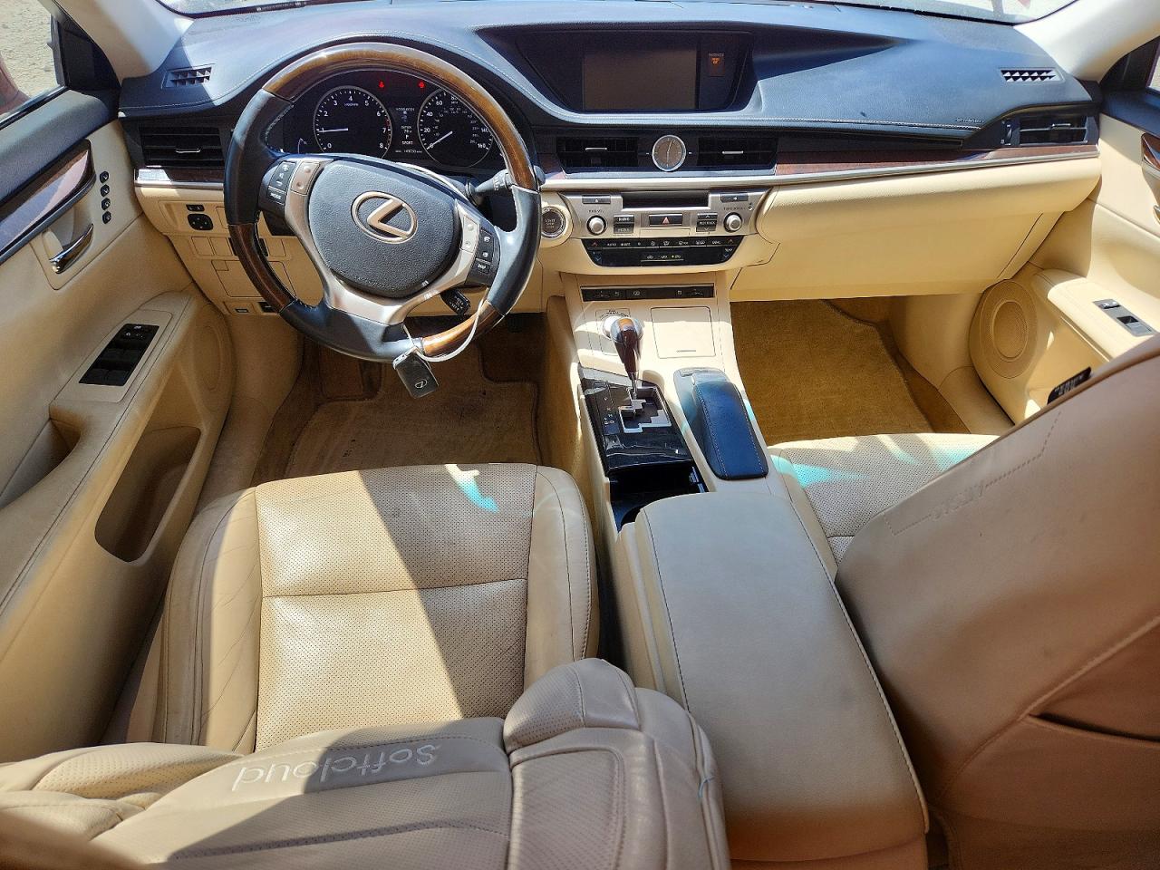 2015 Lexus Es 350 Red vin: JTHBK1GG0F2163786