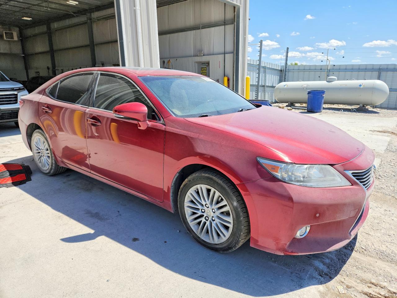 2015 Lexus Es 350 Red vin: JTHBK1GG0F2163786