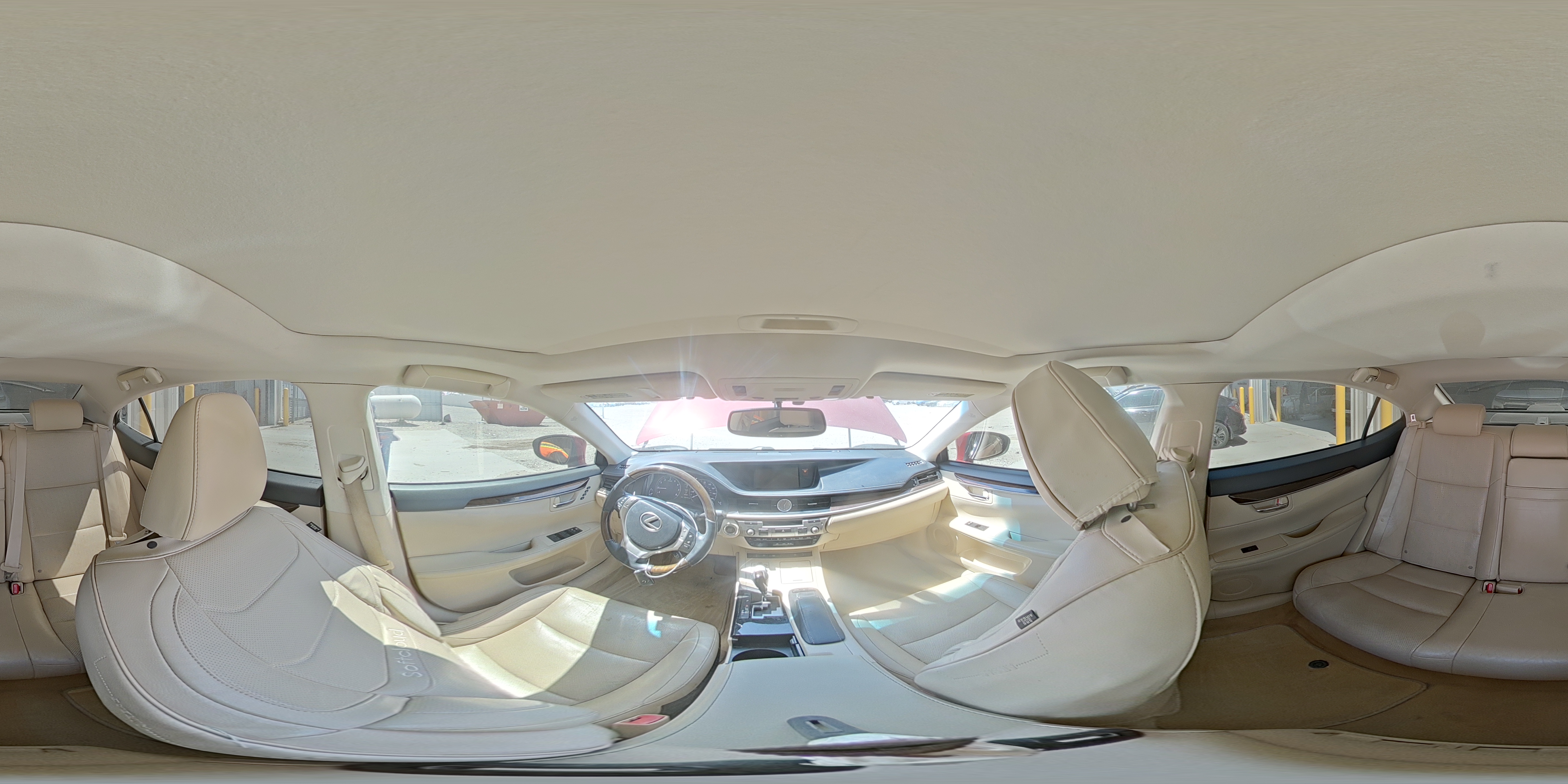 2015 Lexus Es 350 Red vin: JTHBK1GG0F2163786
