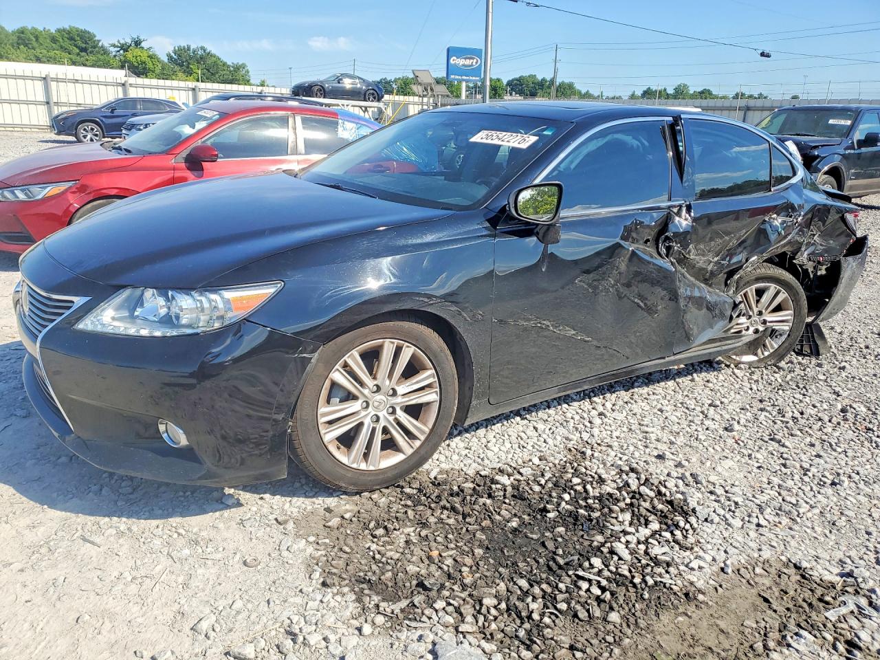 2015 Lexus Es 350 Black vin: JTHBK1GG0F2172682