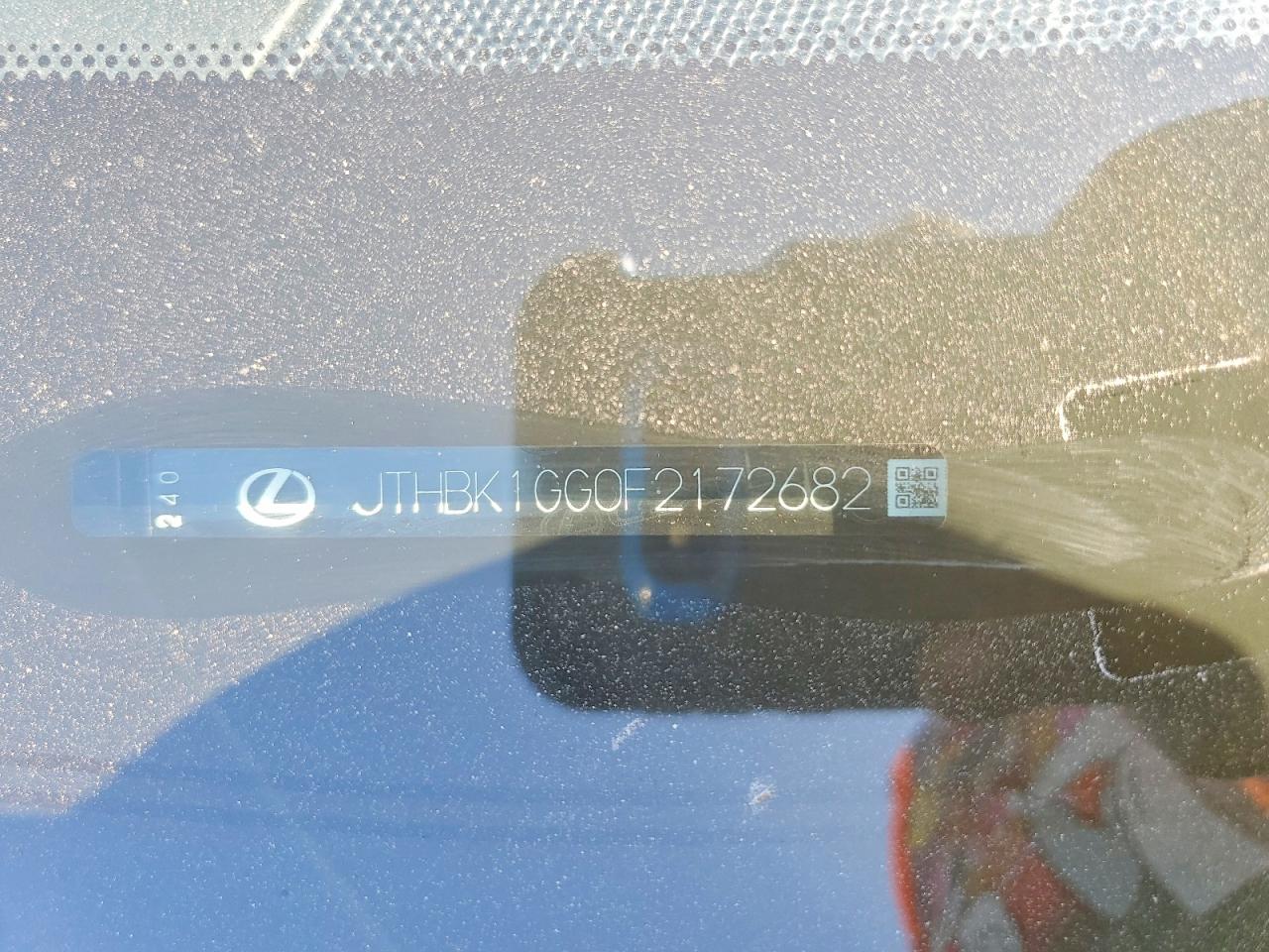 2015 Lexus Es 350 Black vin: JTHBK1GG0F2172682