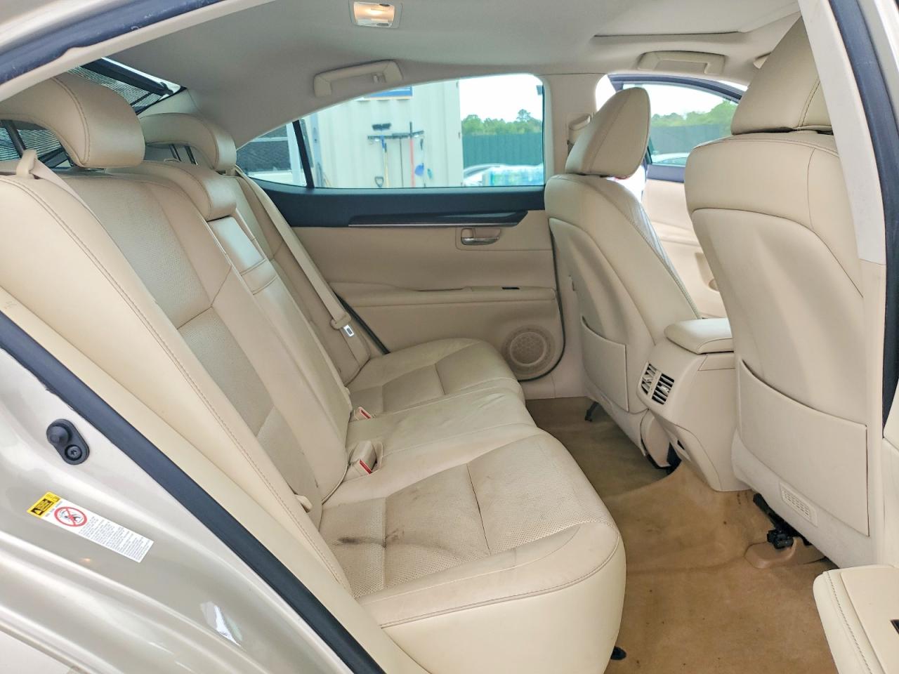 2015 Lexus Es 350 Base Beige vin: JTHBK1GG0F2173783