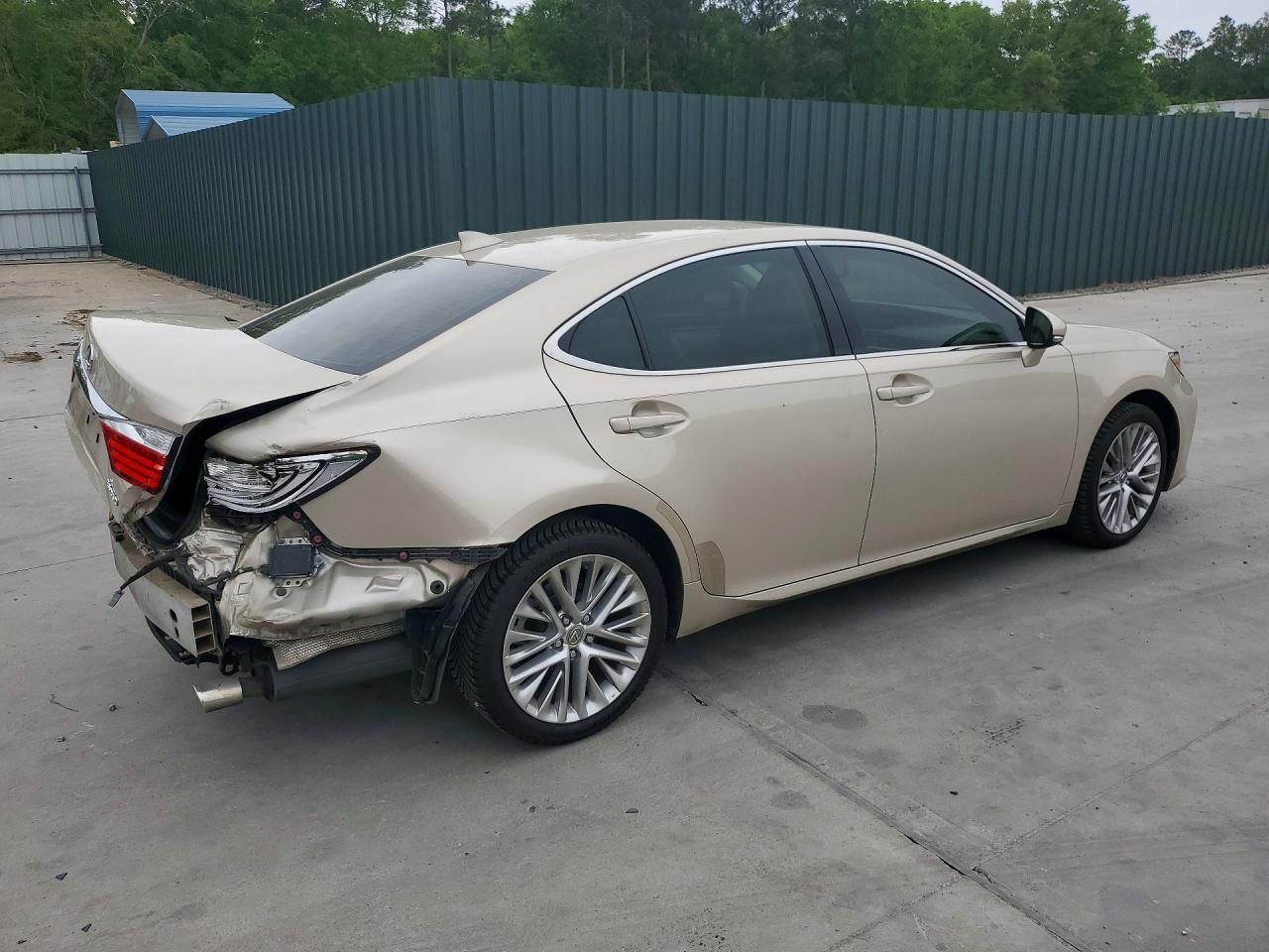 2015 Lexus Es 350 Base Beige vin: JTHBK1GG0F2173783