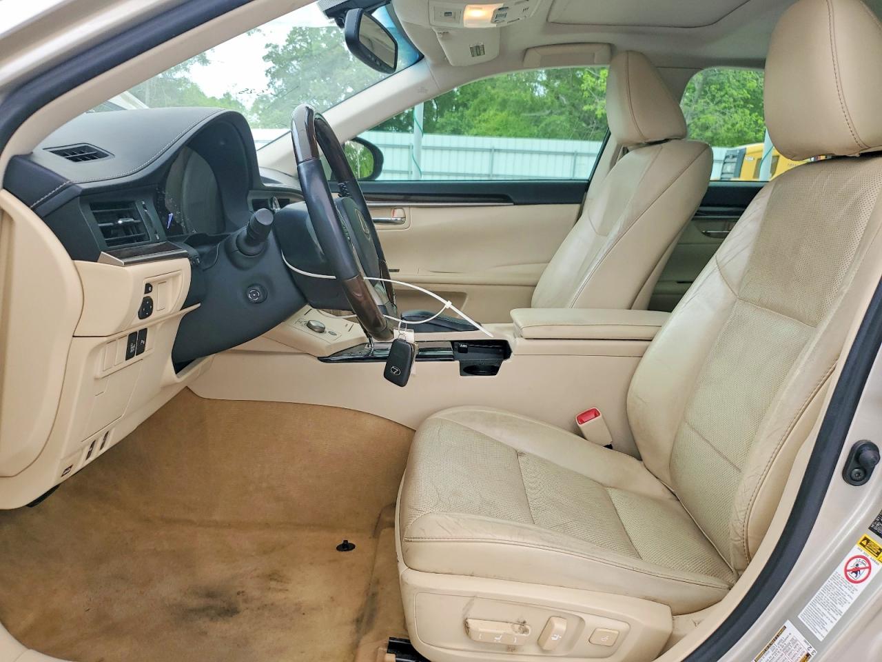 2015 Lexus Es 350 Base Beige vin: JTHBK1GG0F2173783