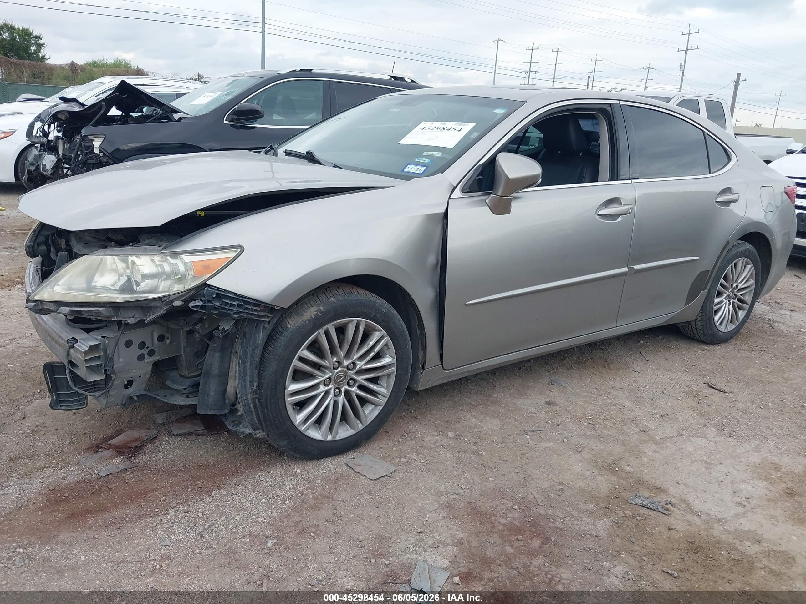 2015 Lexus Es 350 Crafted Line Gray vin: JTHBK1GG0F2174402