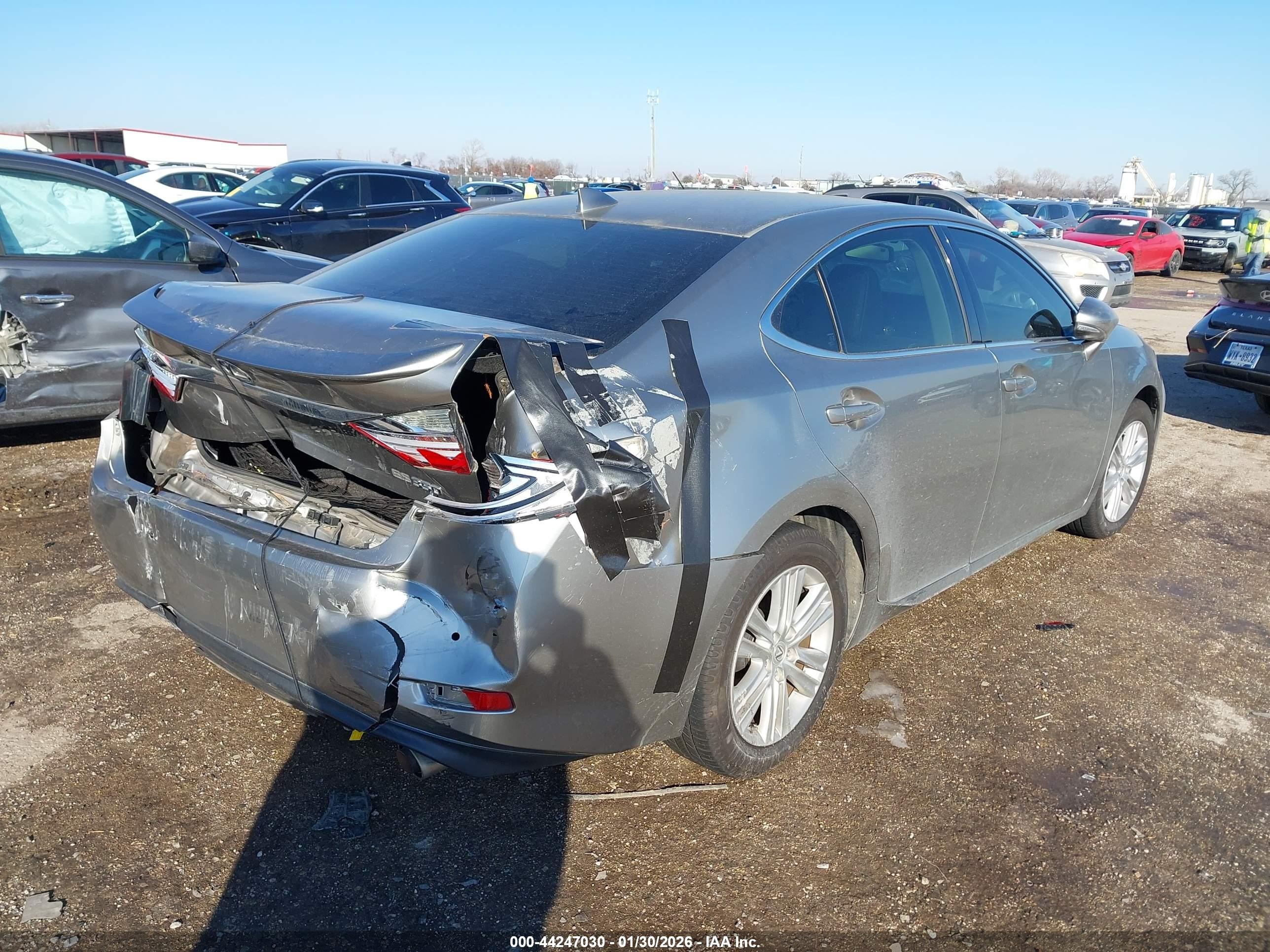 2015 Lexus Es 350   Silver vin: JTHBK1GG0F2174769
