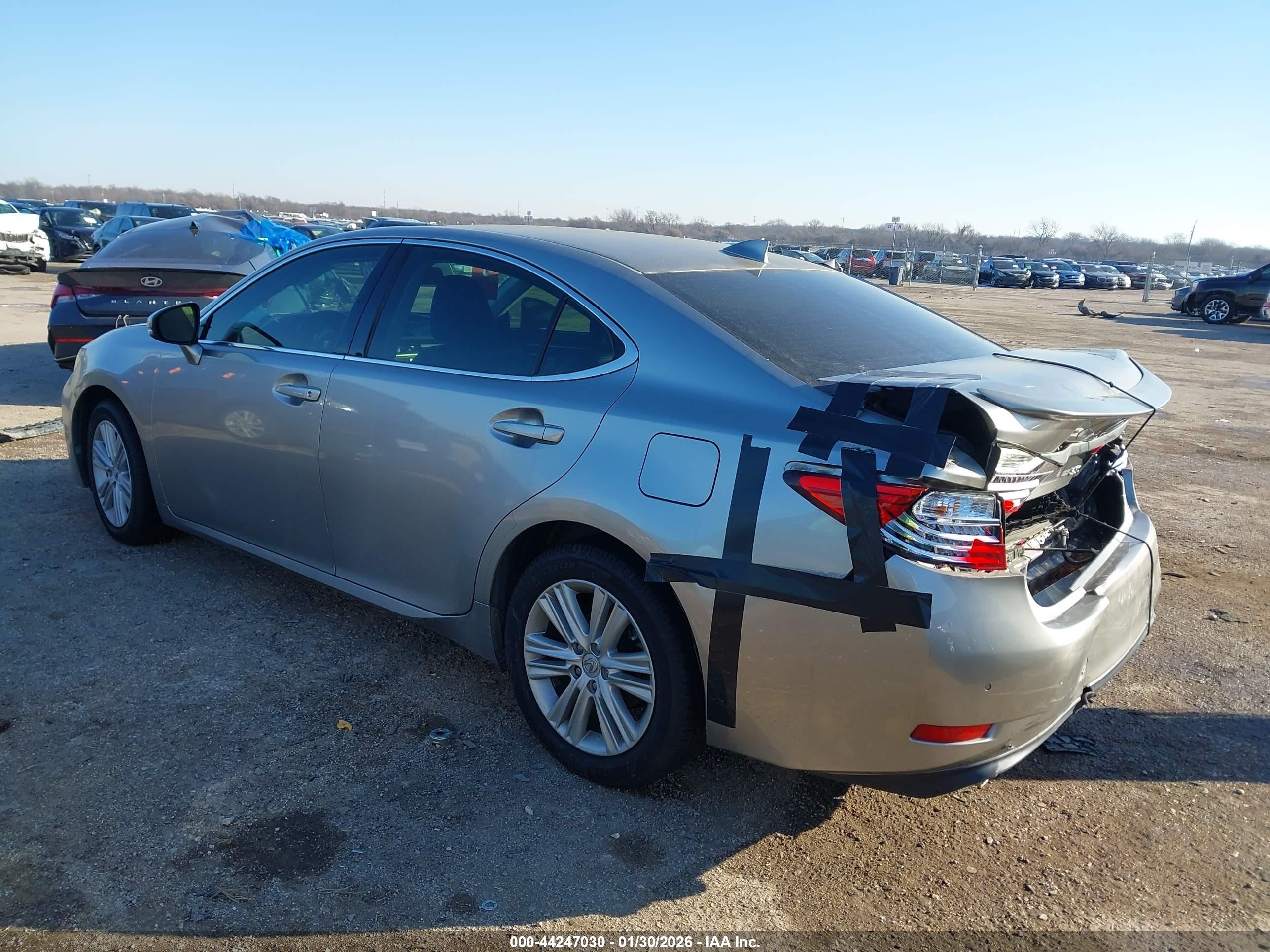 2015 Lexus Es 350   Silver vin: JTHBK1GG0F2174769