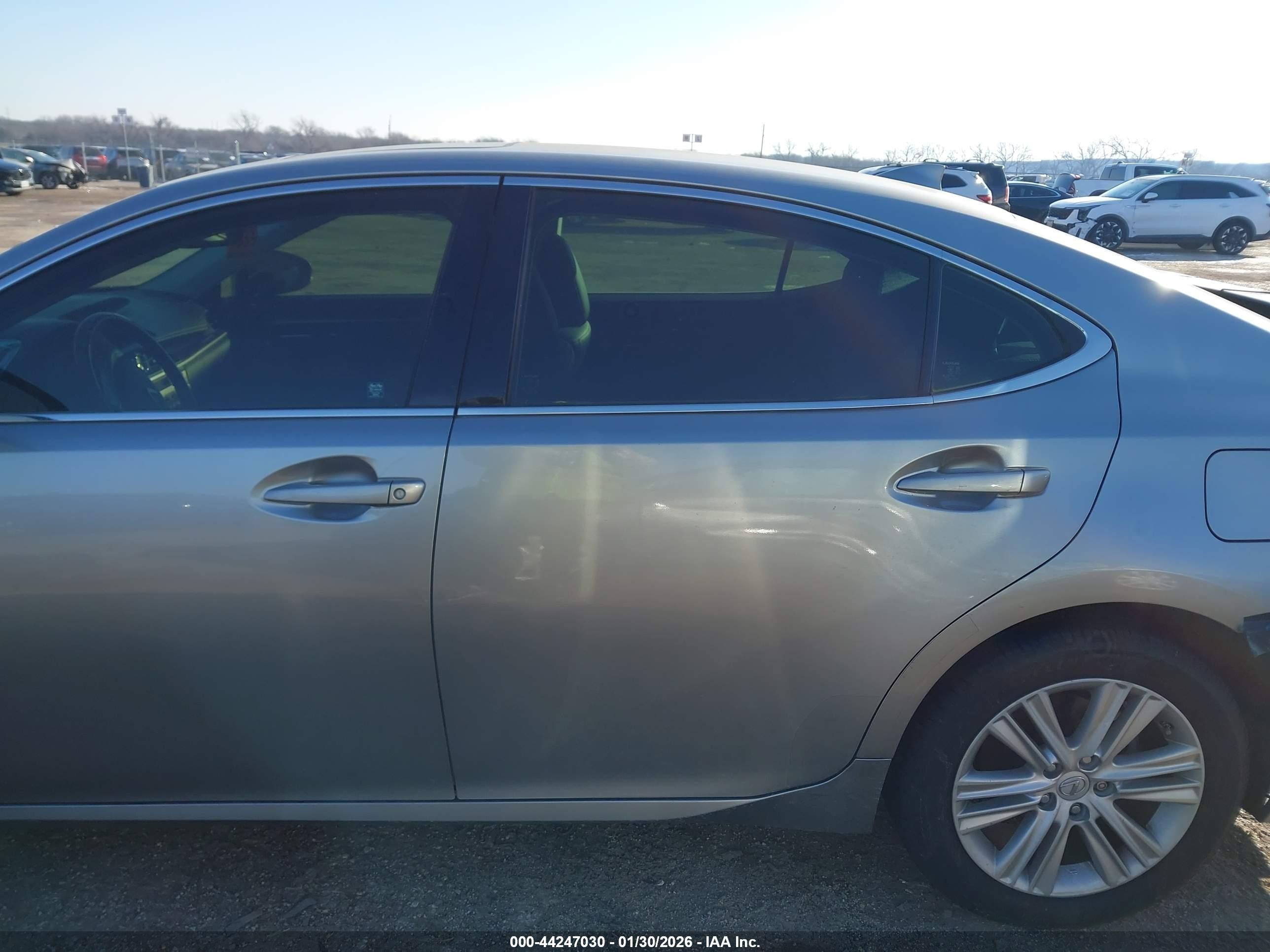 2015 Lexus Es 350   Silver vin: JTHBK1GG0F2174769