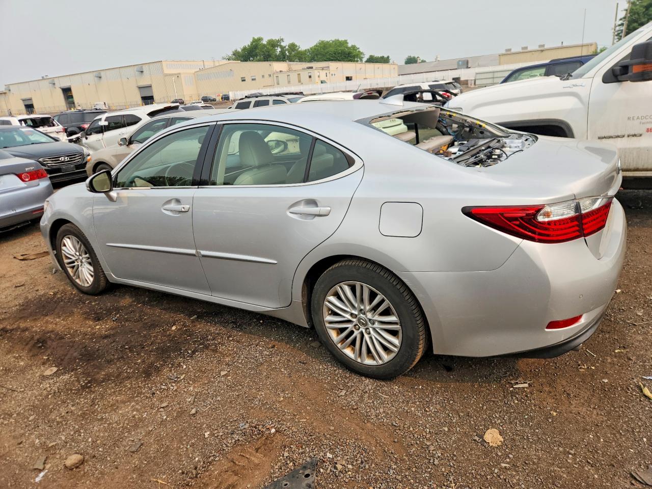 2015 Lexus Es 350 Silver vin: JTHBK1GG0F2177901