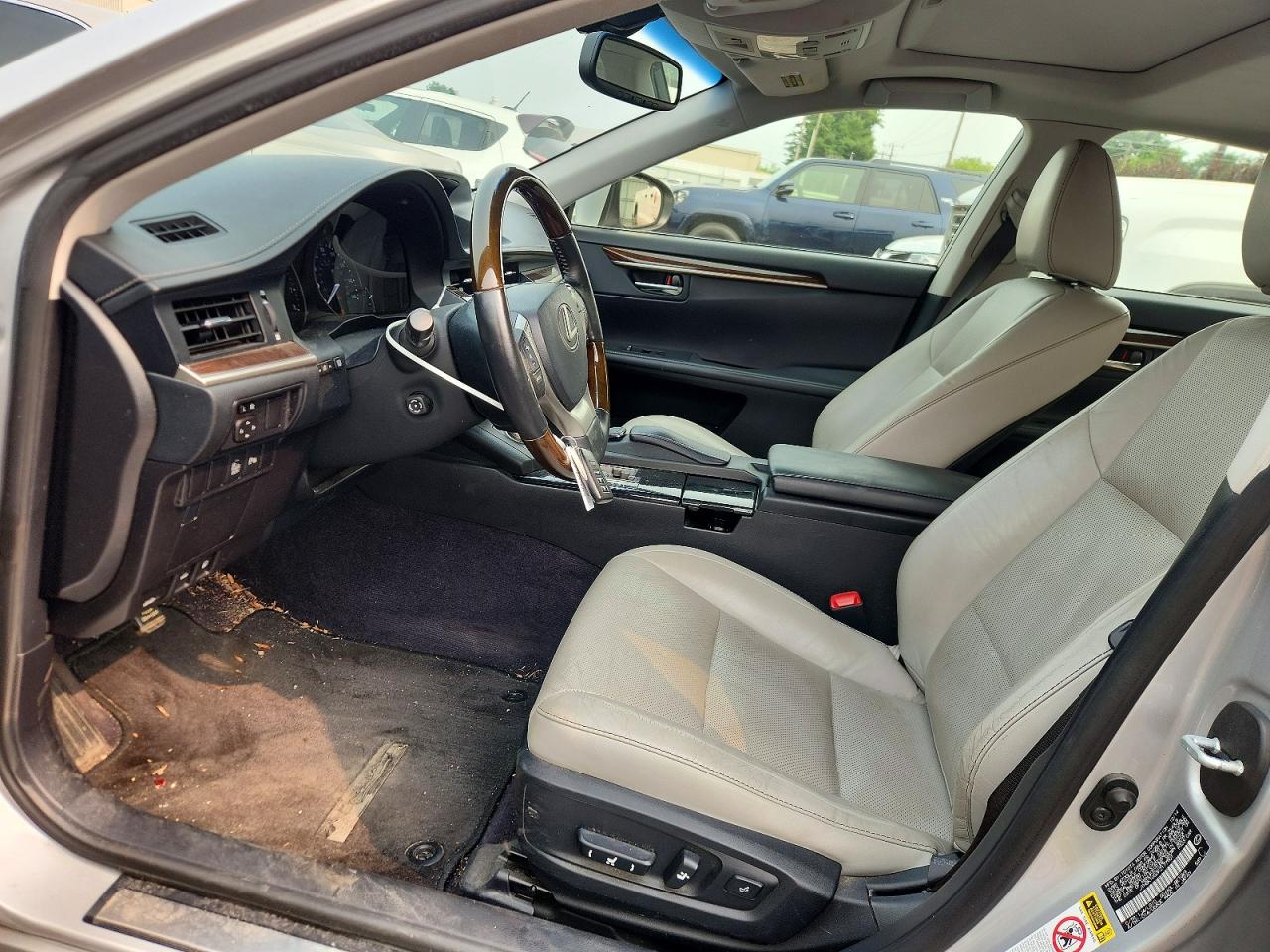 2015 Lexus Es 350 Silver vin: JTHBK1GG0F2177901