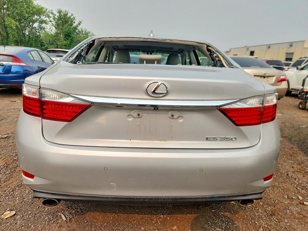 2015 Lexus Es 350 Silver vin: JTHBK1GG0F2177901