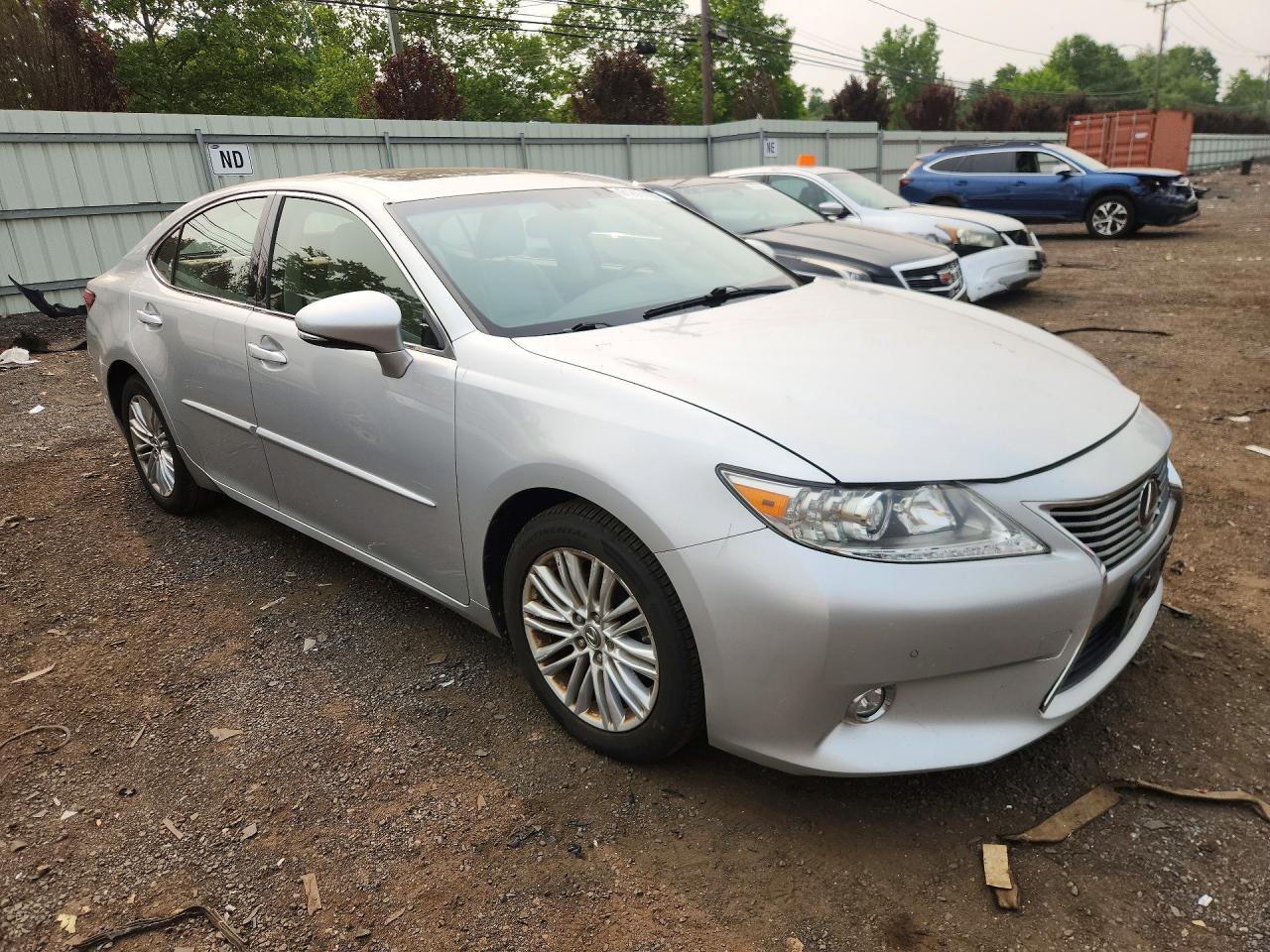 2015 Lexus Es 350 Silver vin: JTHBK1GG0F2177901