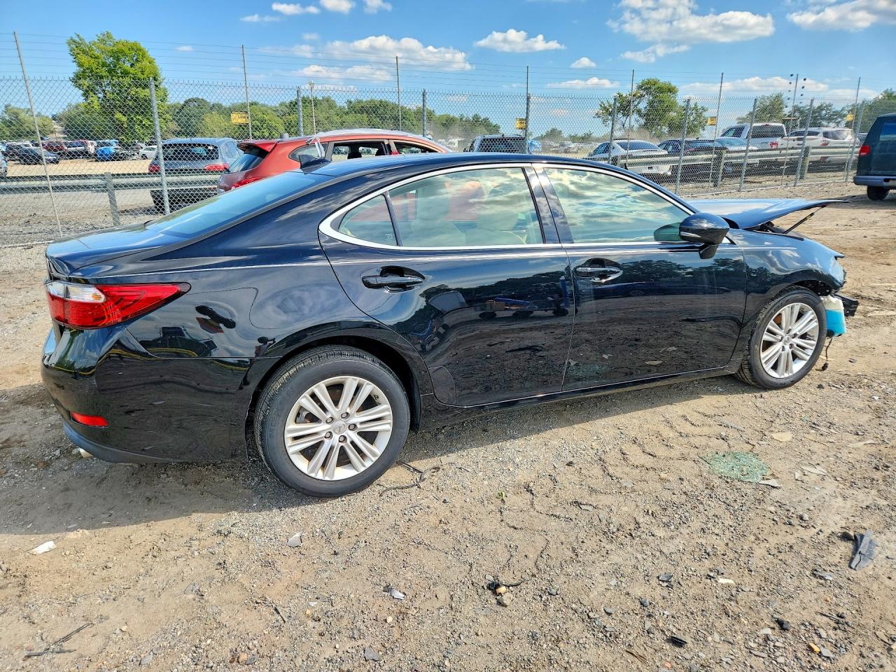 2015 Lexus Es 350 Черный vin: JTHBK1GG0F2180071