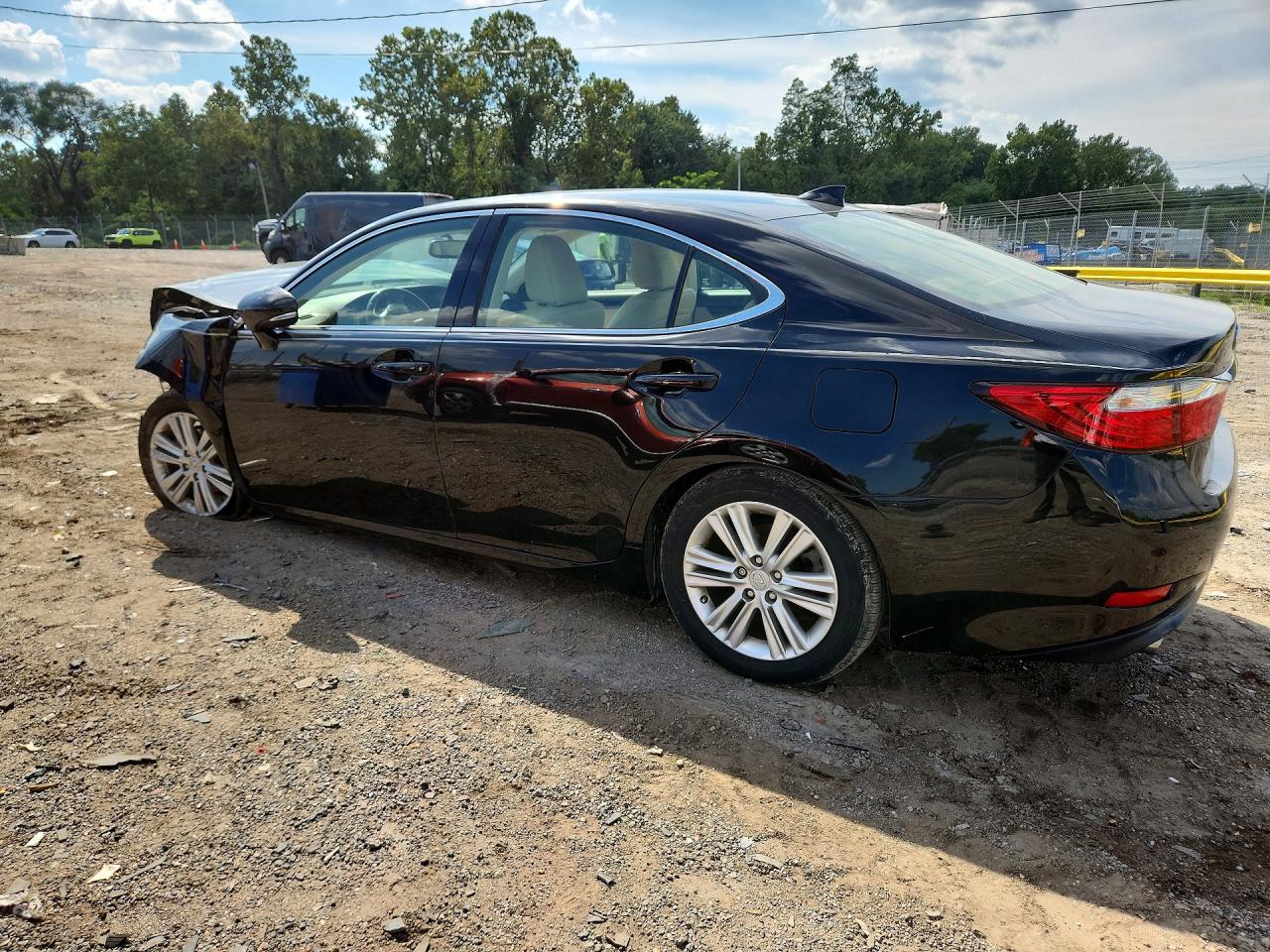 2015 Lexus Es 350 Черный vin: JTHBK1GG0F2180071